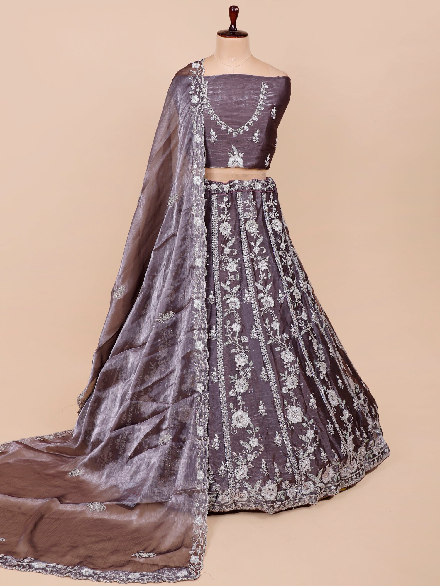 Moove Partywear Embroidered Lehenga