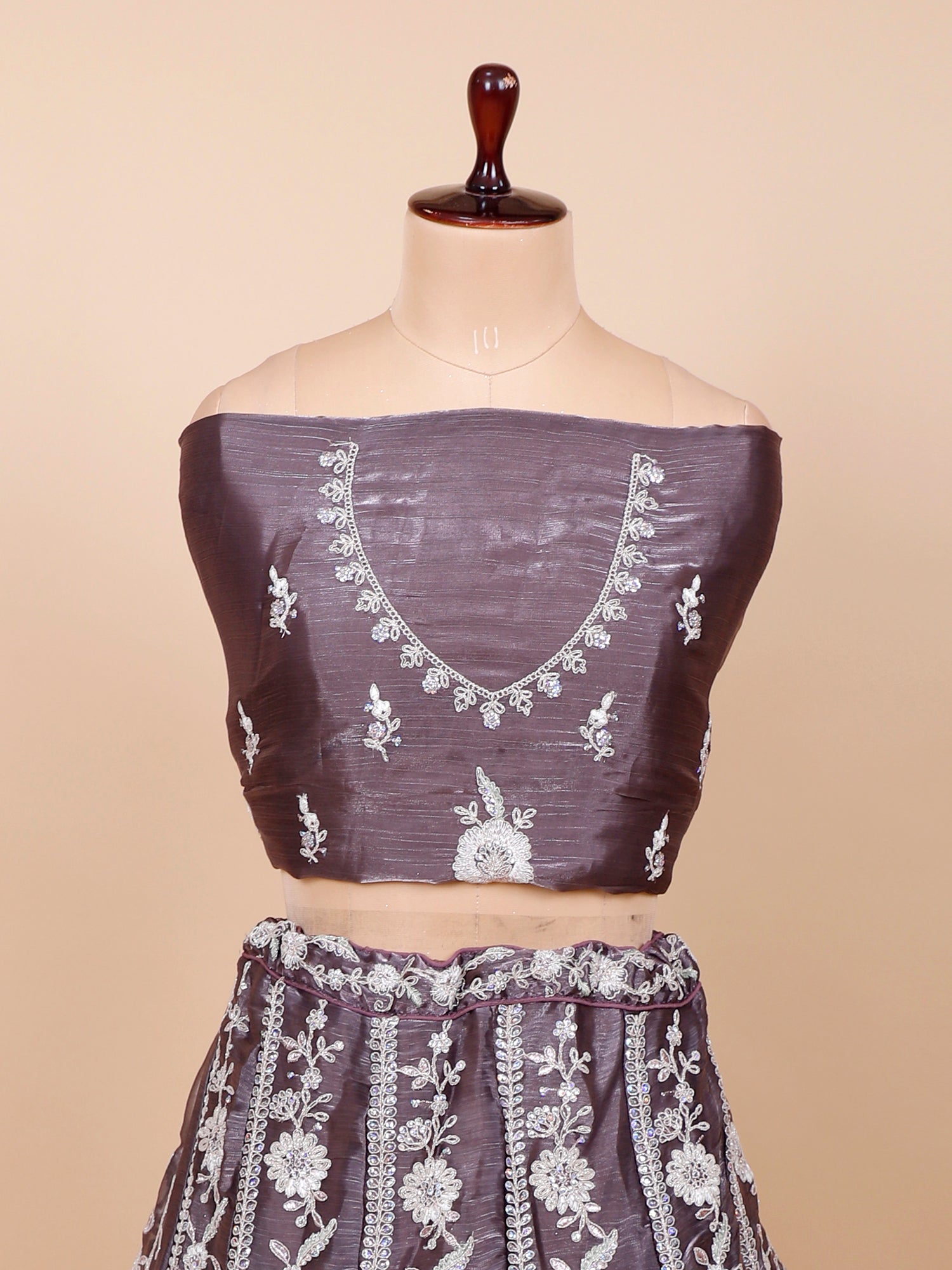 Moove Partywear Embroidered Lehenga