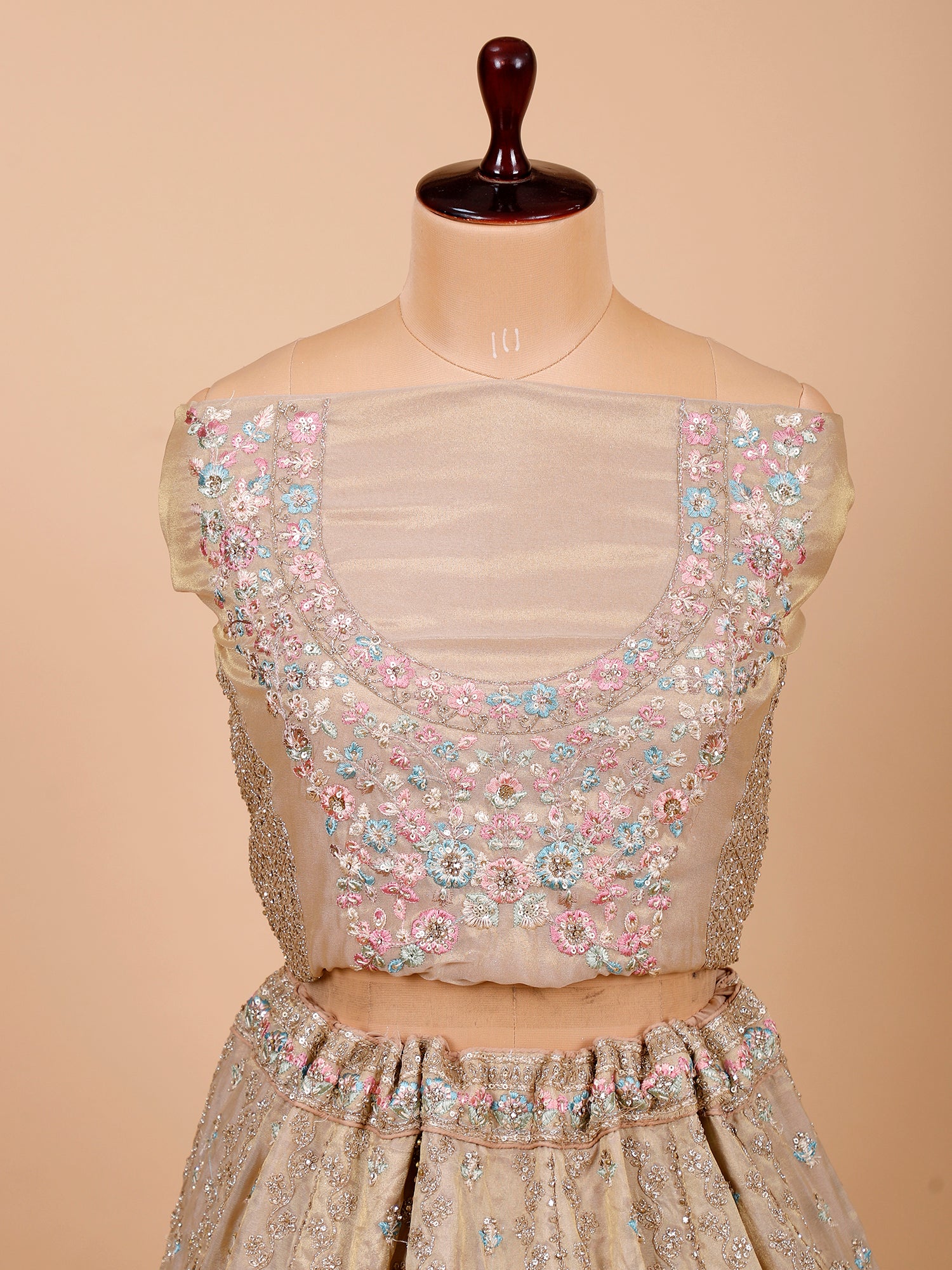Chicoo Bridal Lehenga With Thread