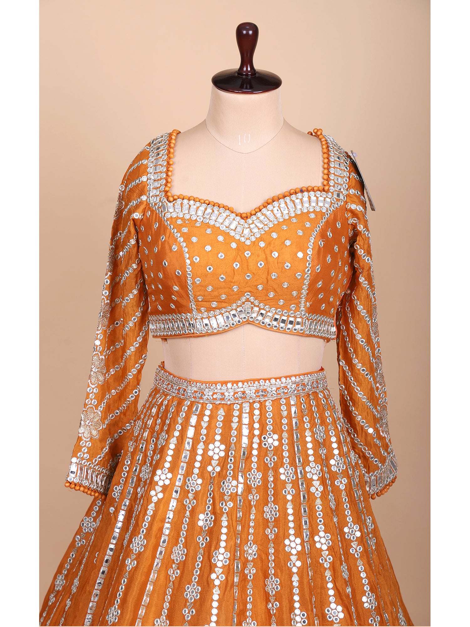 Orange Lehenga For Haldi & Festive Occasions