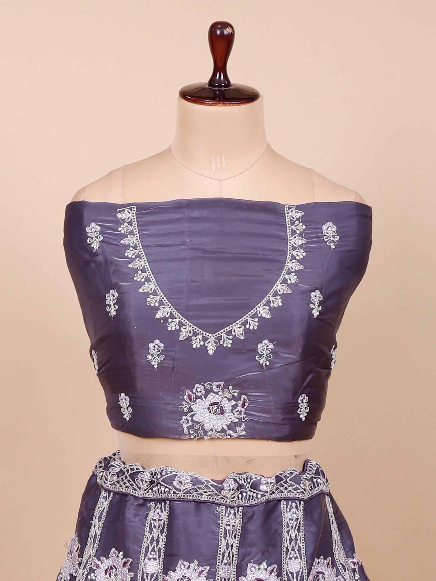 Twilight Bridal Threadwork Lehenga