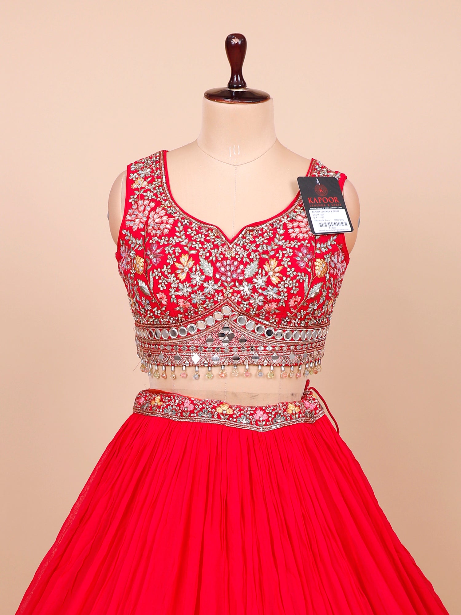 Rani Rose Sparkle Jarkan Lehenga