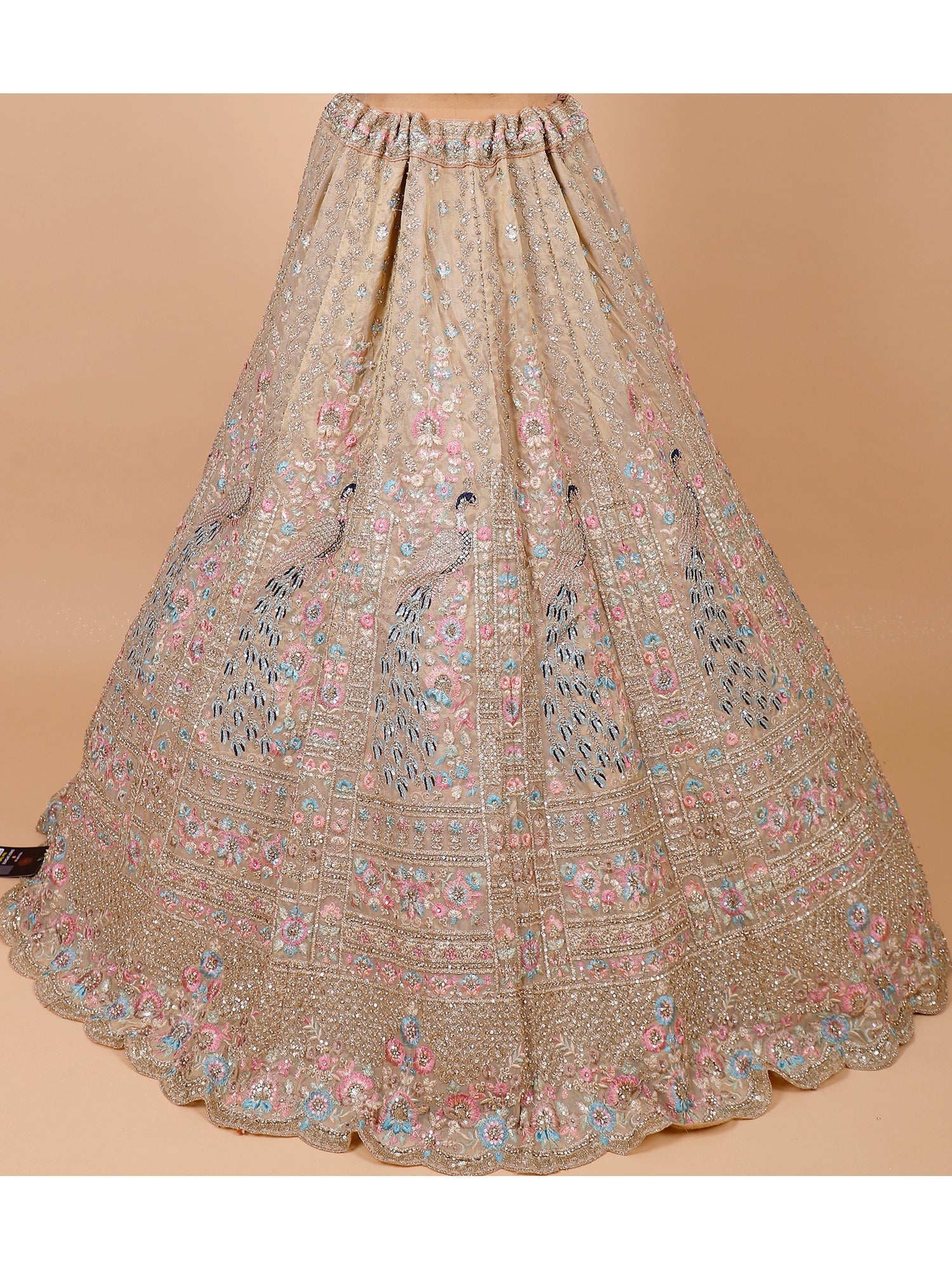 Chicoo Bridal Lehenga With Thread