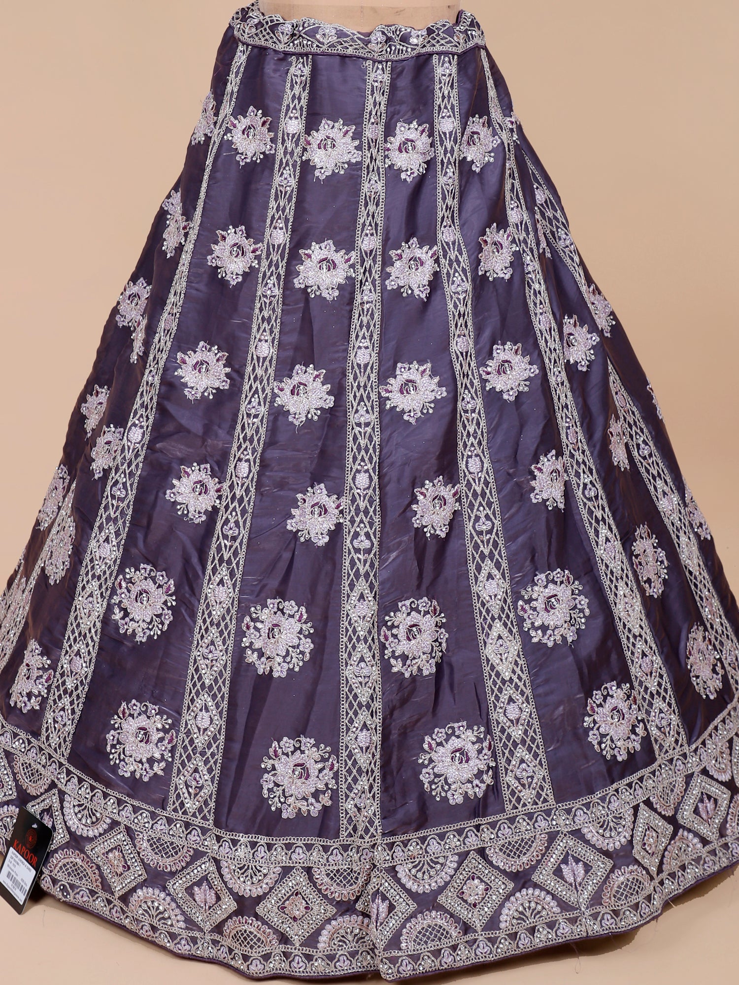 Twilight Bridal Threadwork Lehenga