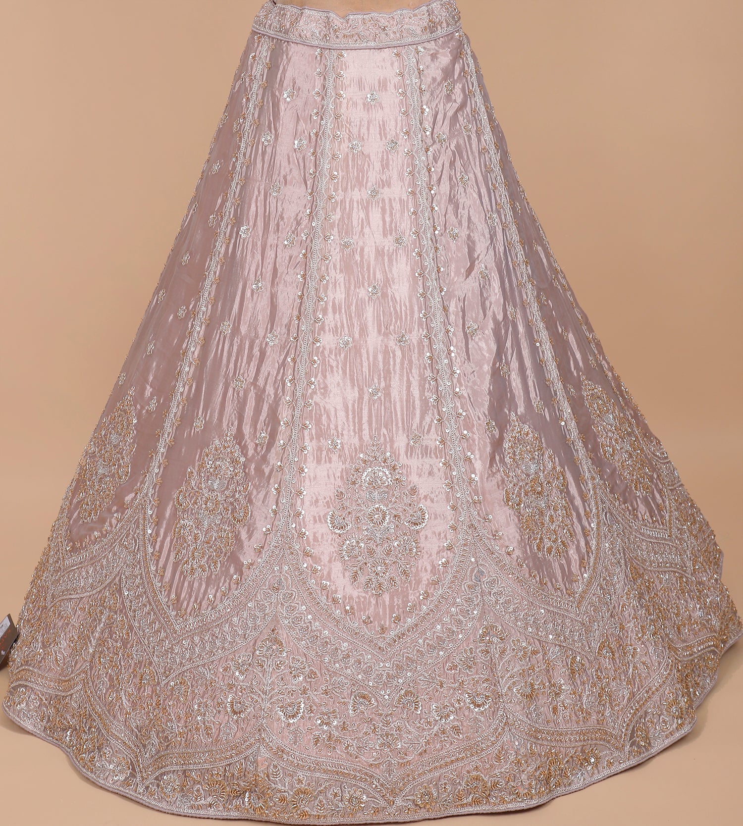 Lavender Glow Barbari Embroidered Lehenga