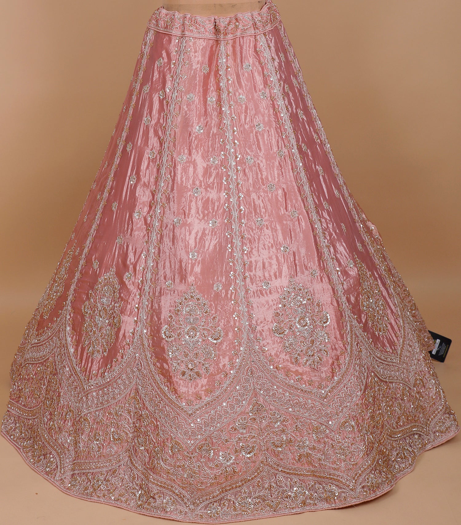 Soft Pink Party Barbari Lehenga
