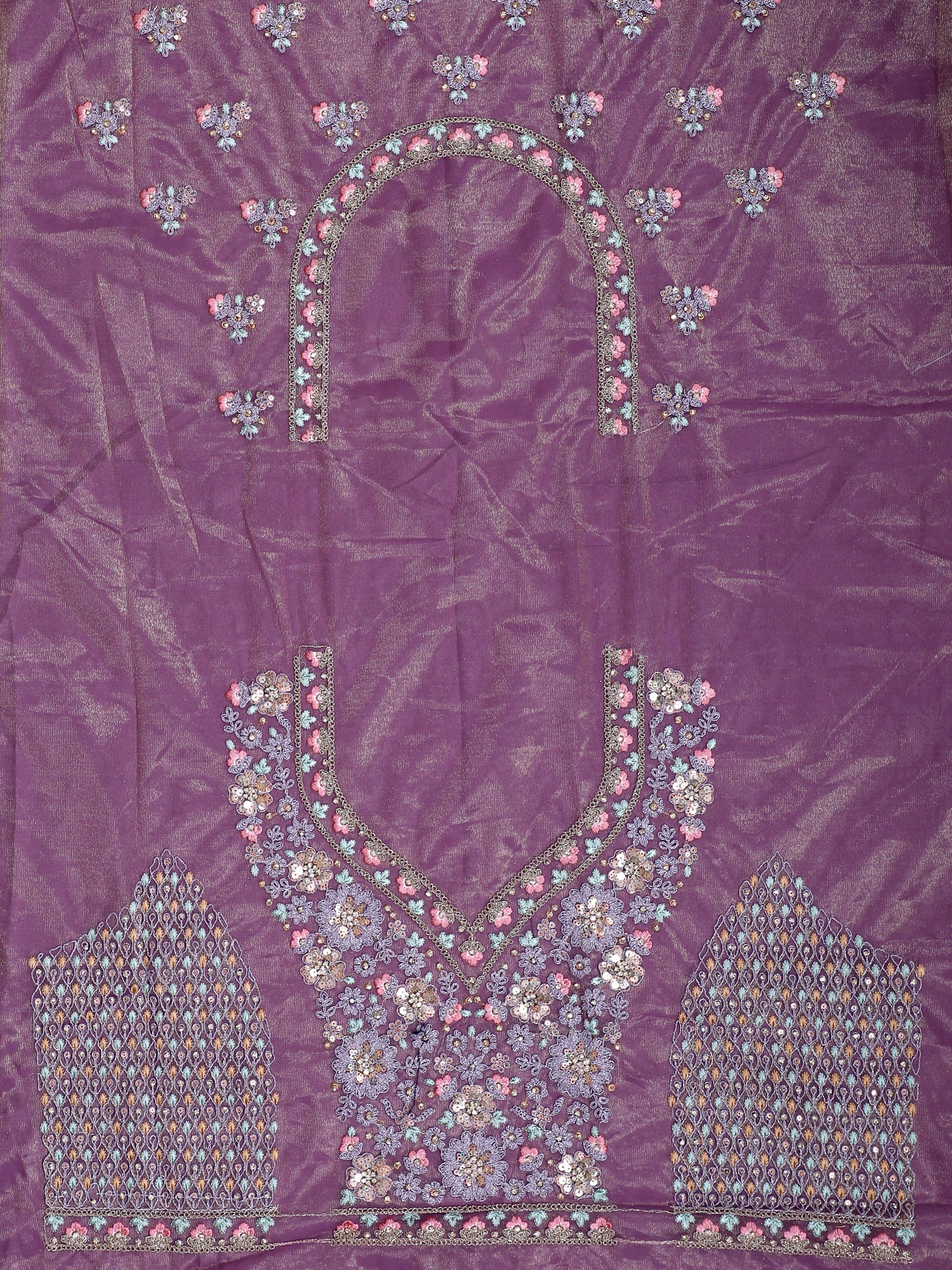 Lavender Royale Jarkan Embellished Lehenga