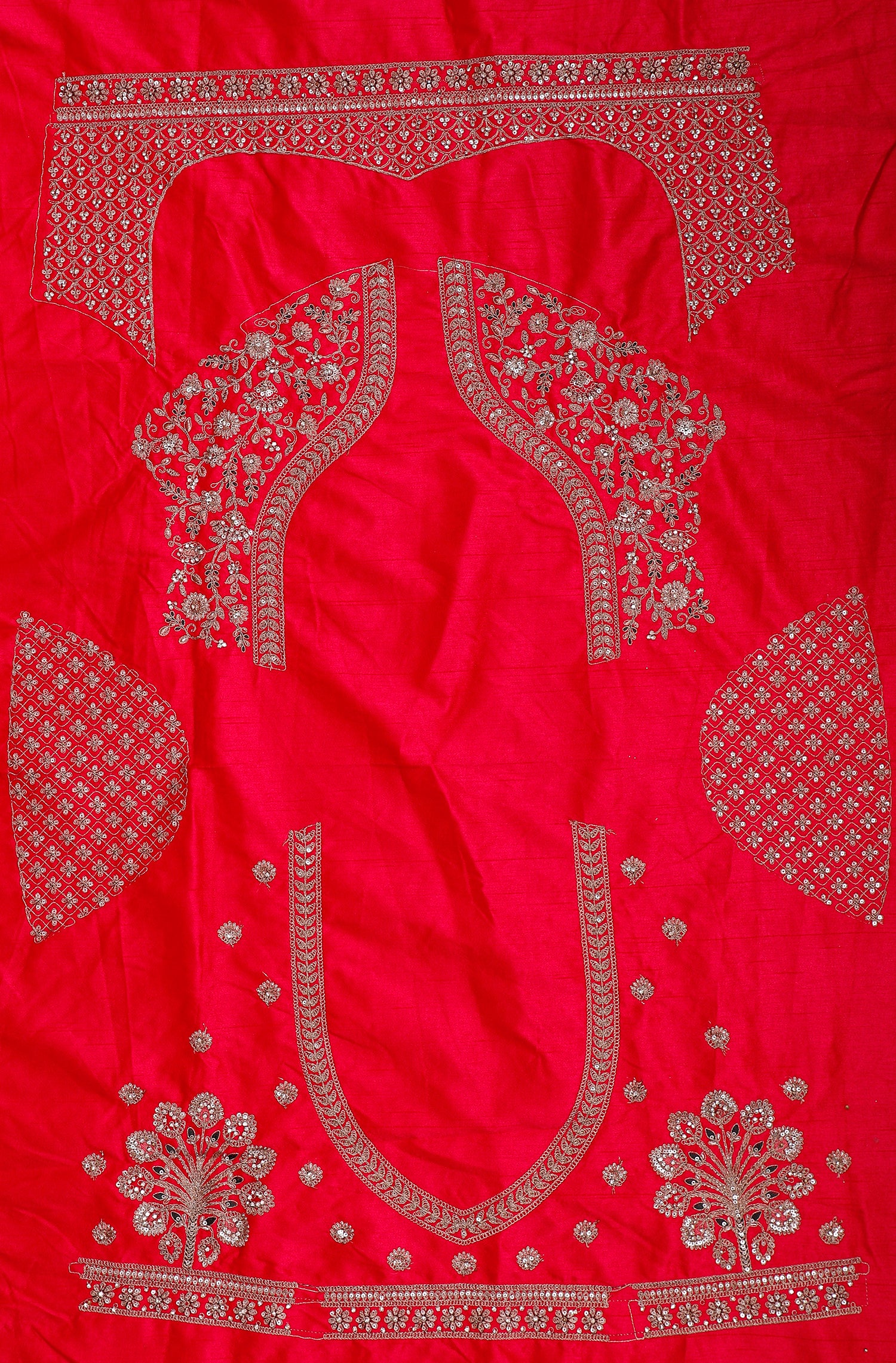 Radiant Raani Silk Lehenga With Jarkan