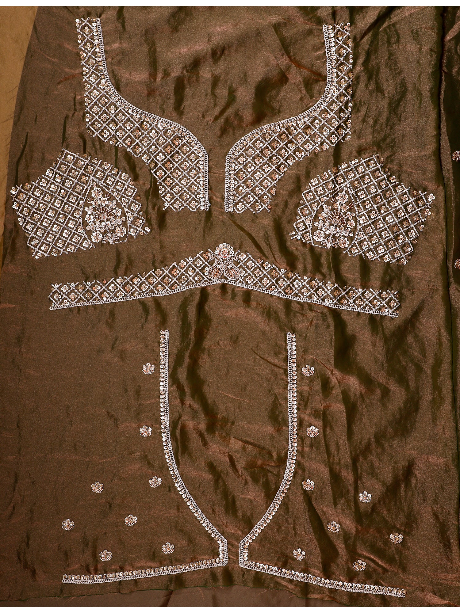 Mehendi Green Handwork Designer Lehenga