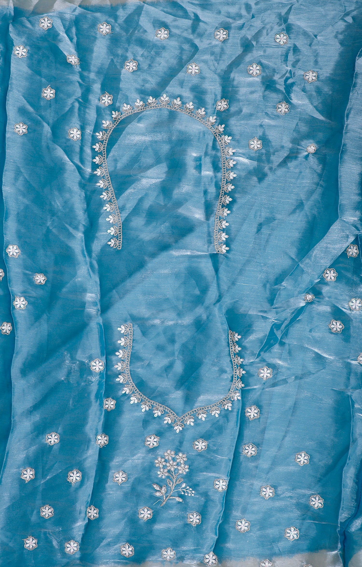 Rama Blue Festive Jimmy Choo Lehenga