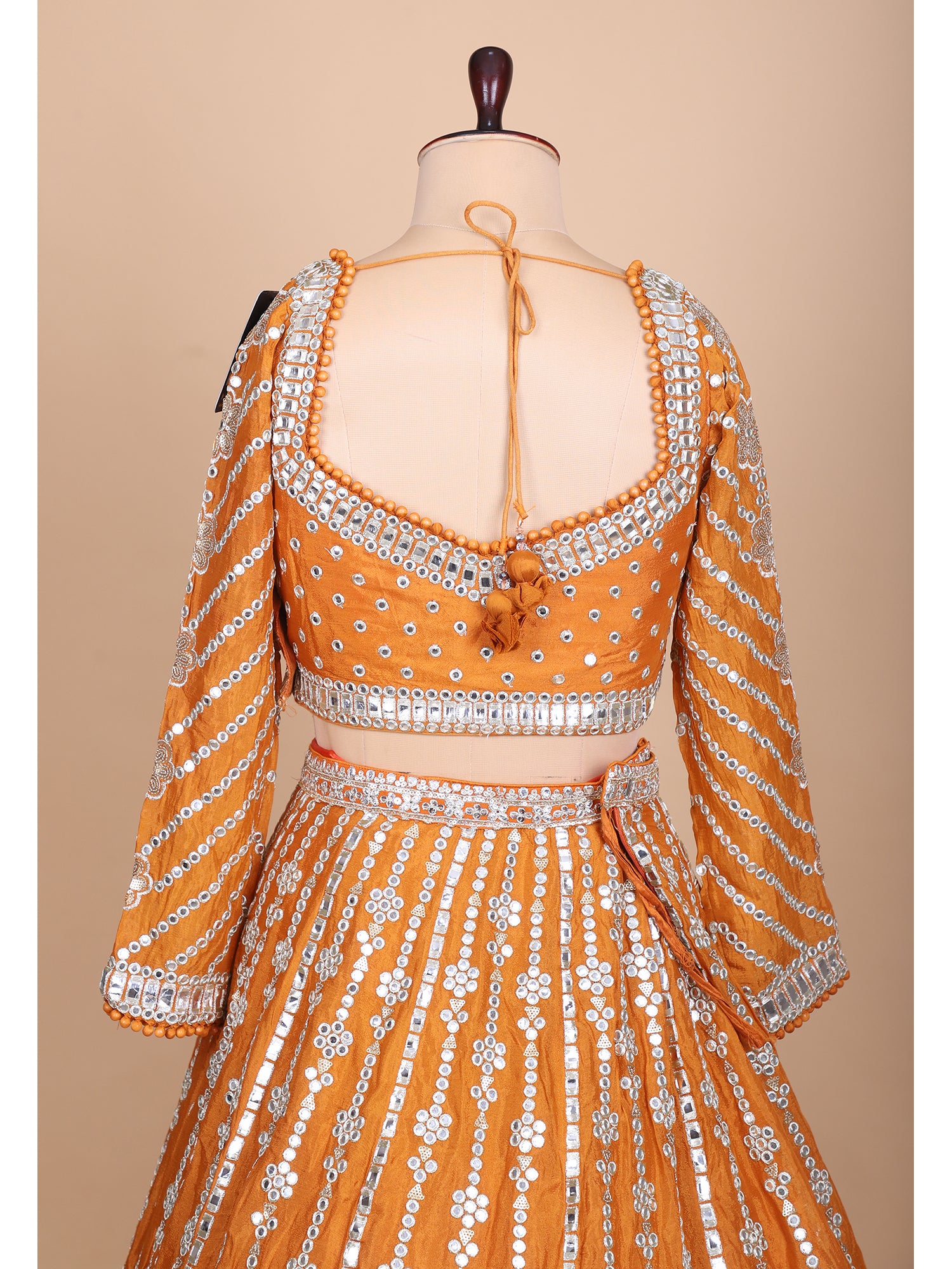 Orange Lehenga For Haldi & Festive Occasions