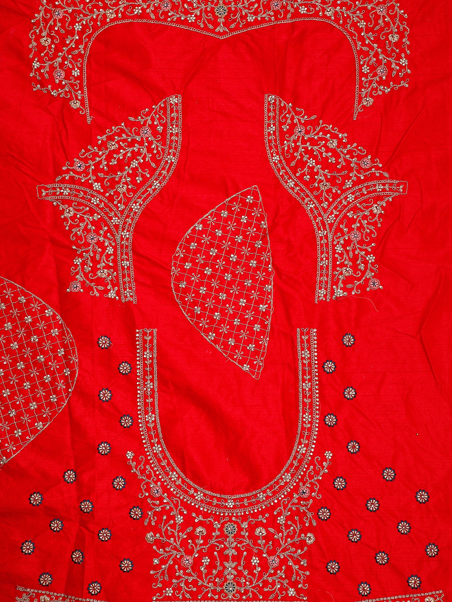 Artistic Velvet Multicolor Lehenga