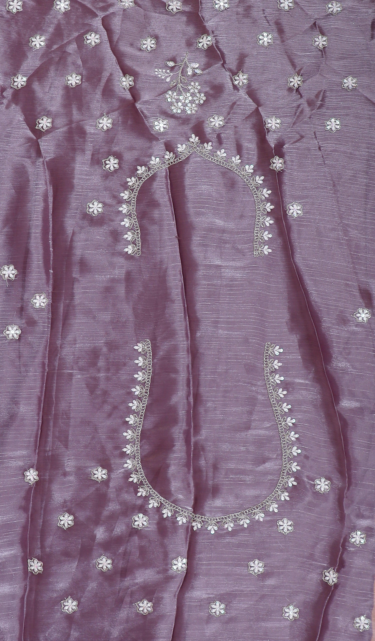 Designer Dark Lavender Jarkan Lehenga