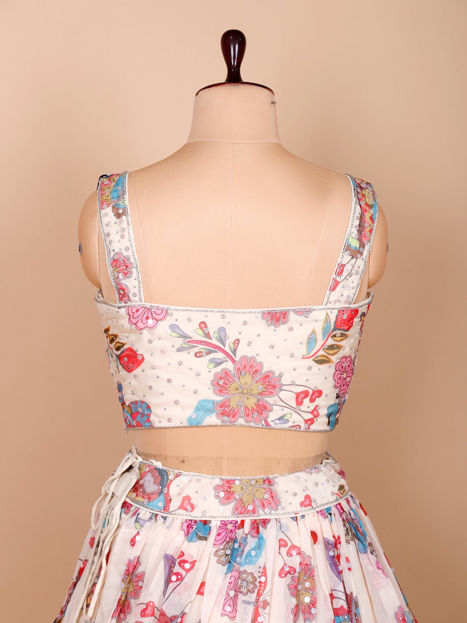 Multi Tone Dreamscape Lehenga