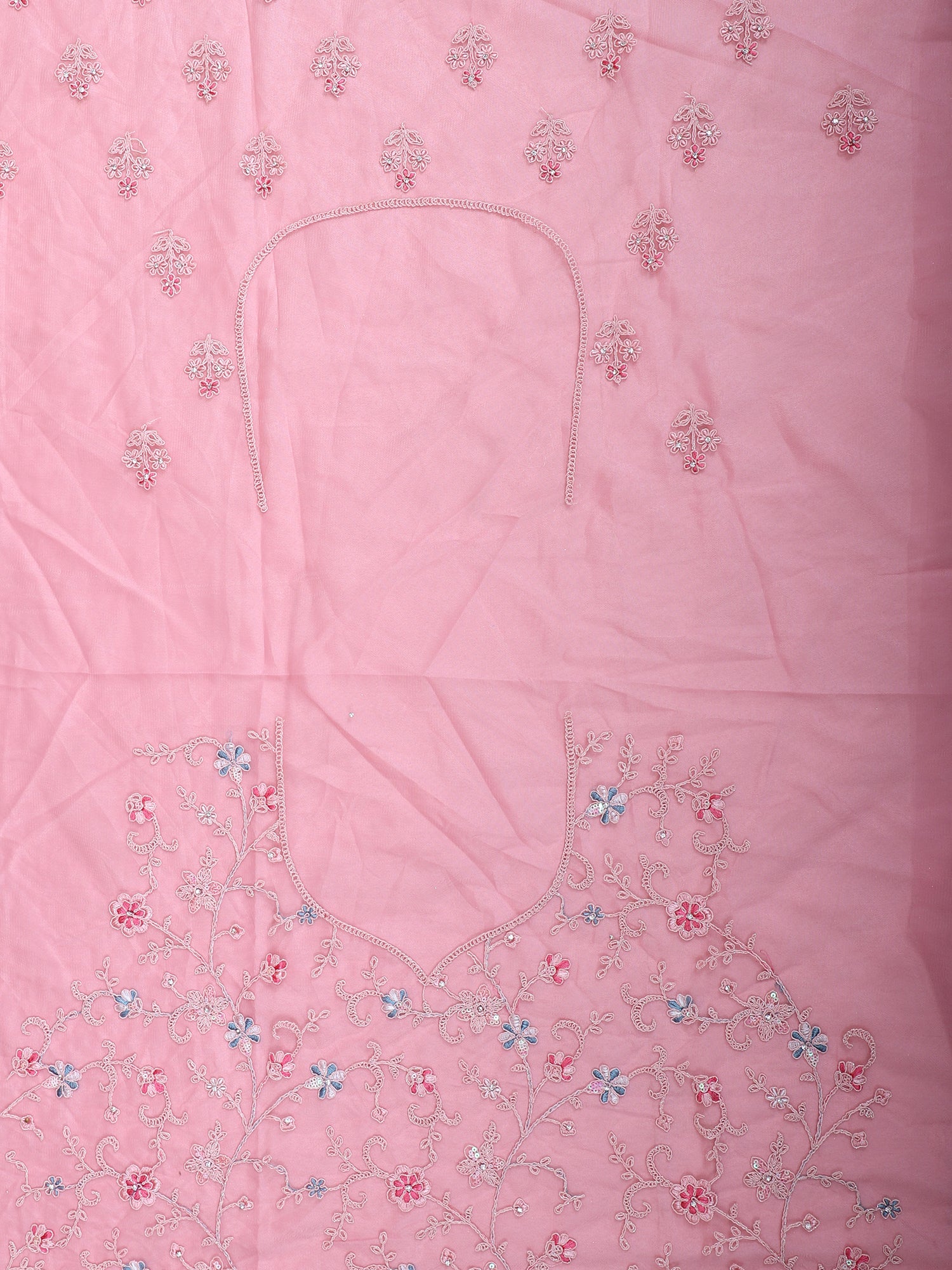 Baby Pink Designer Lehenga With Jarkan Detailing
