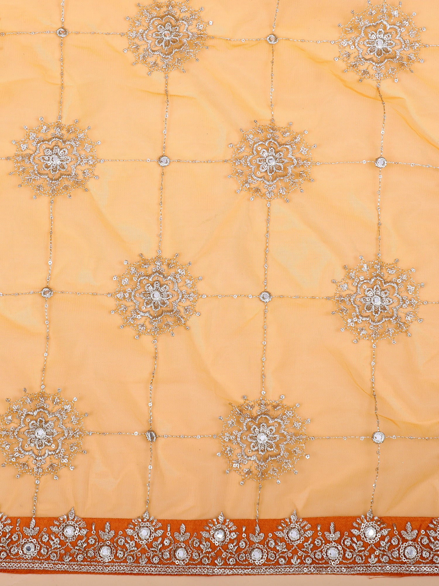 Orange Lehenga For Haldi & Festive Occasions