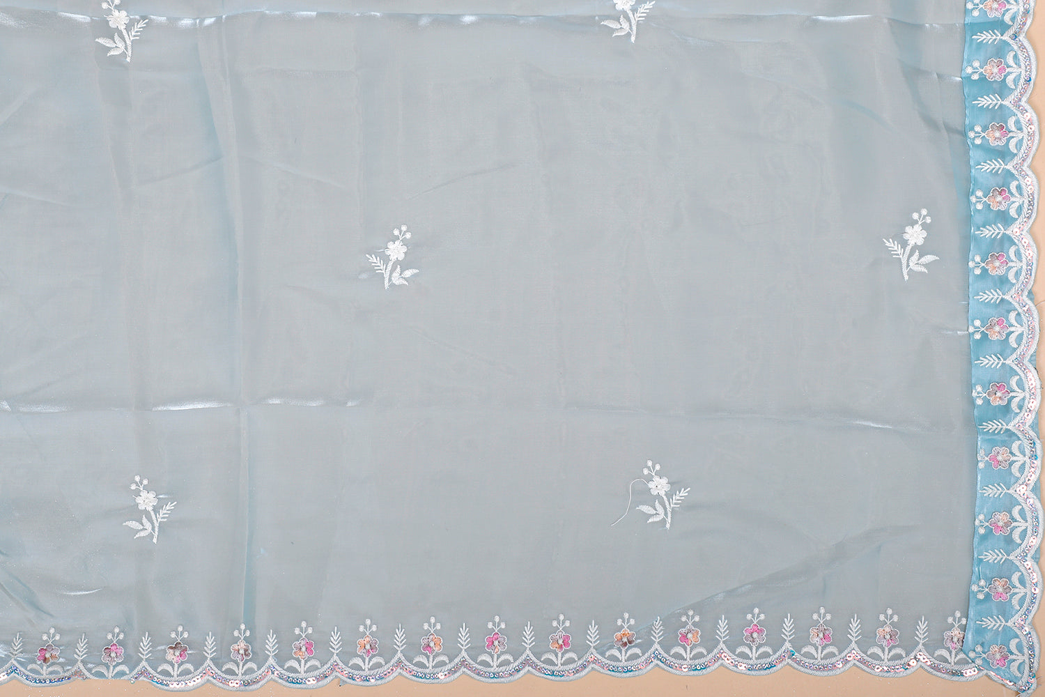 Elegant Sky Blue Designer Lehenga