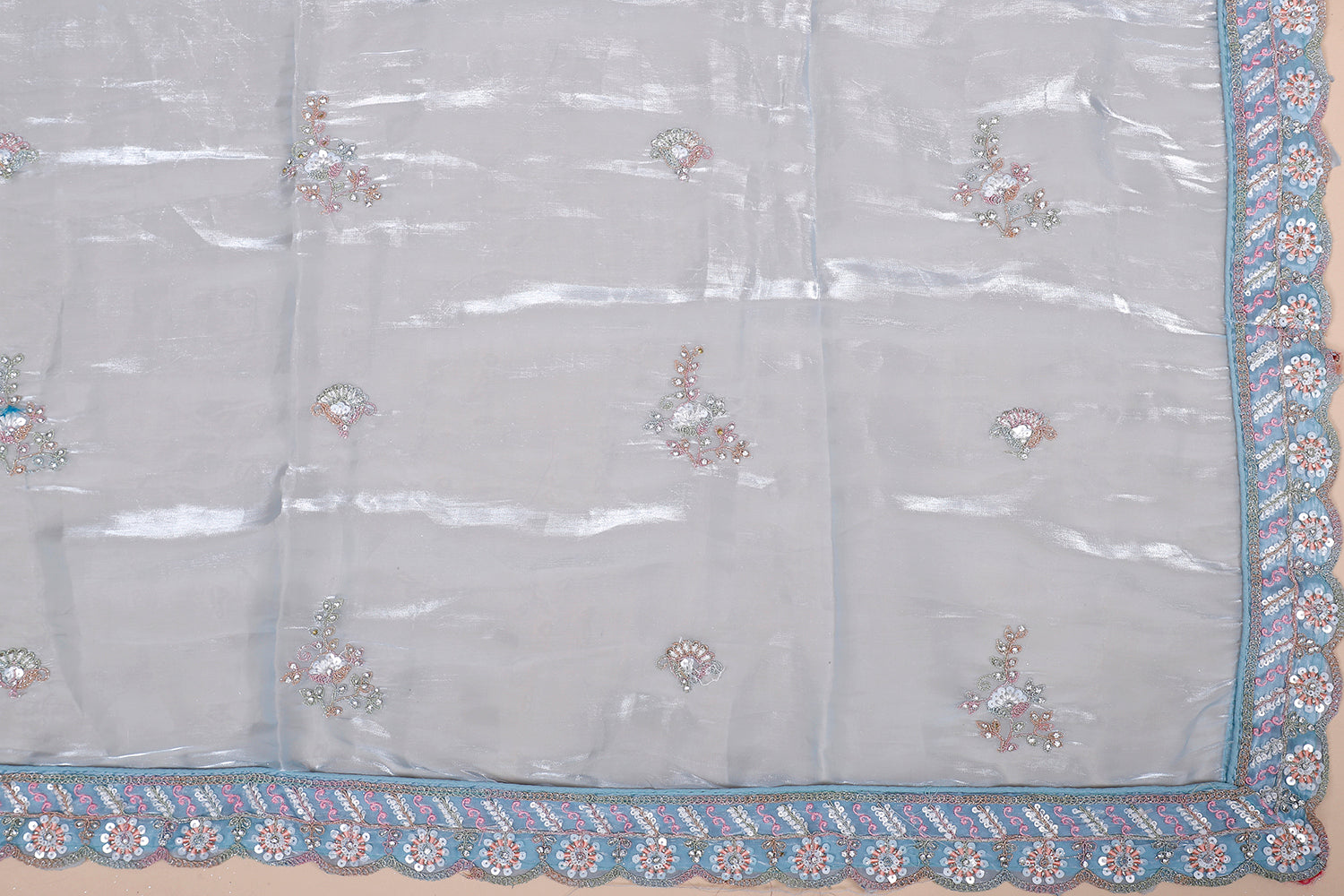 Sky Blue Jimmy Choo Lehenga