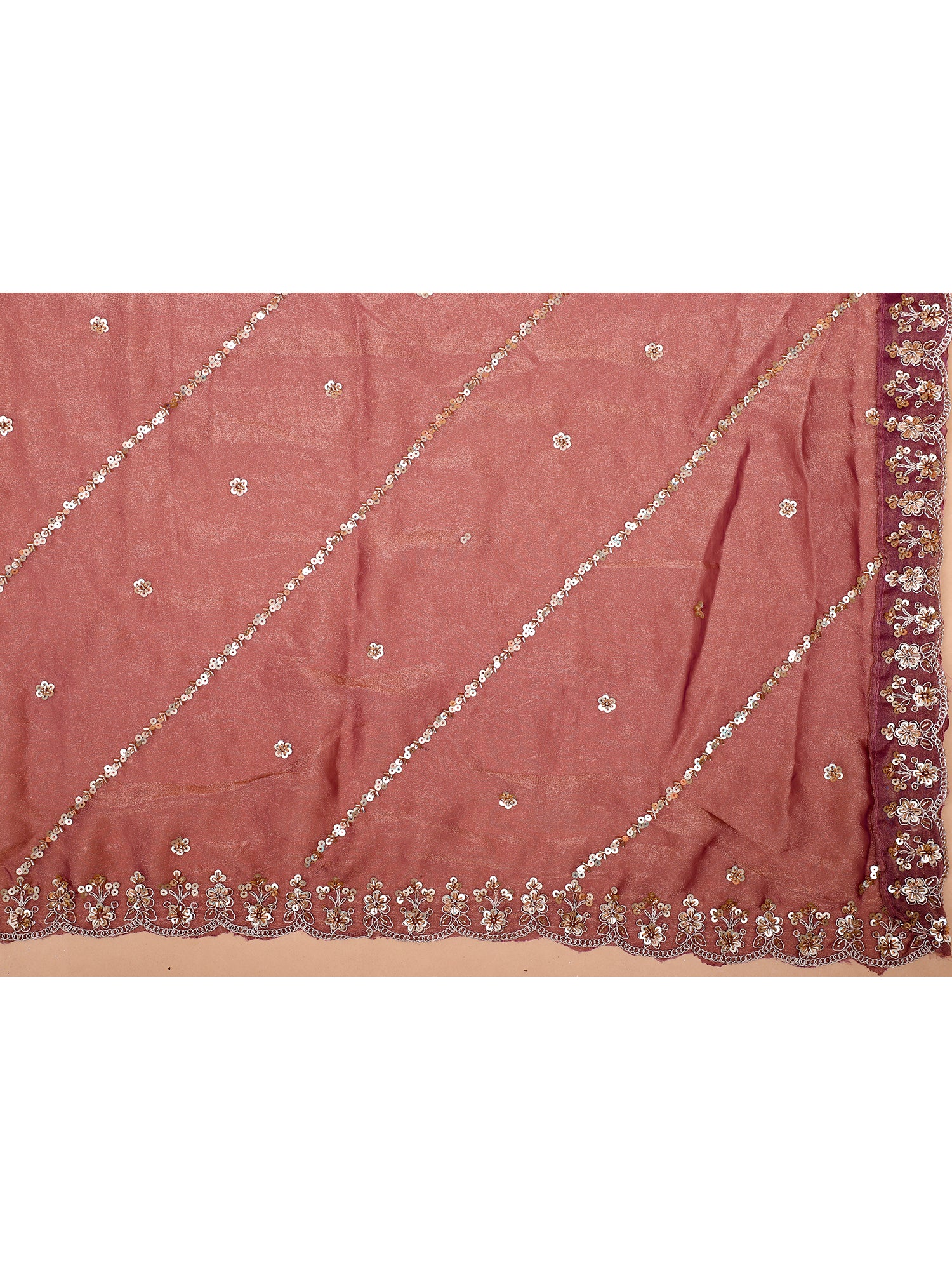 Light Purple Bridal Lehenga With Hand Embroidery