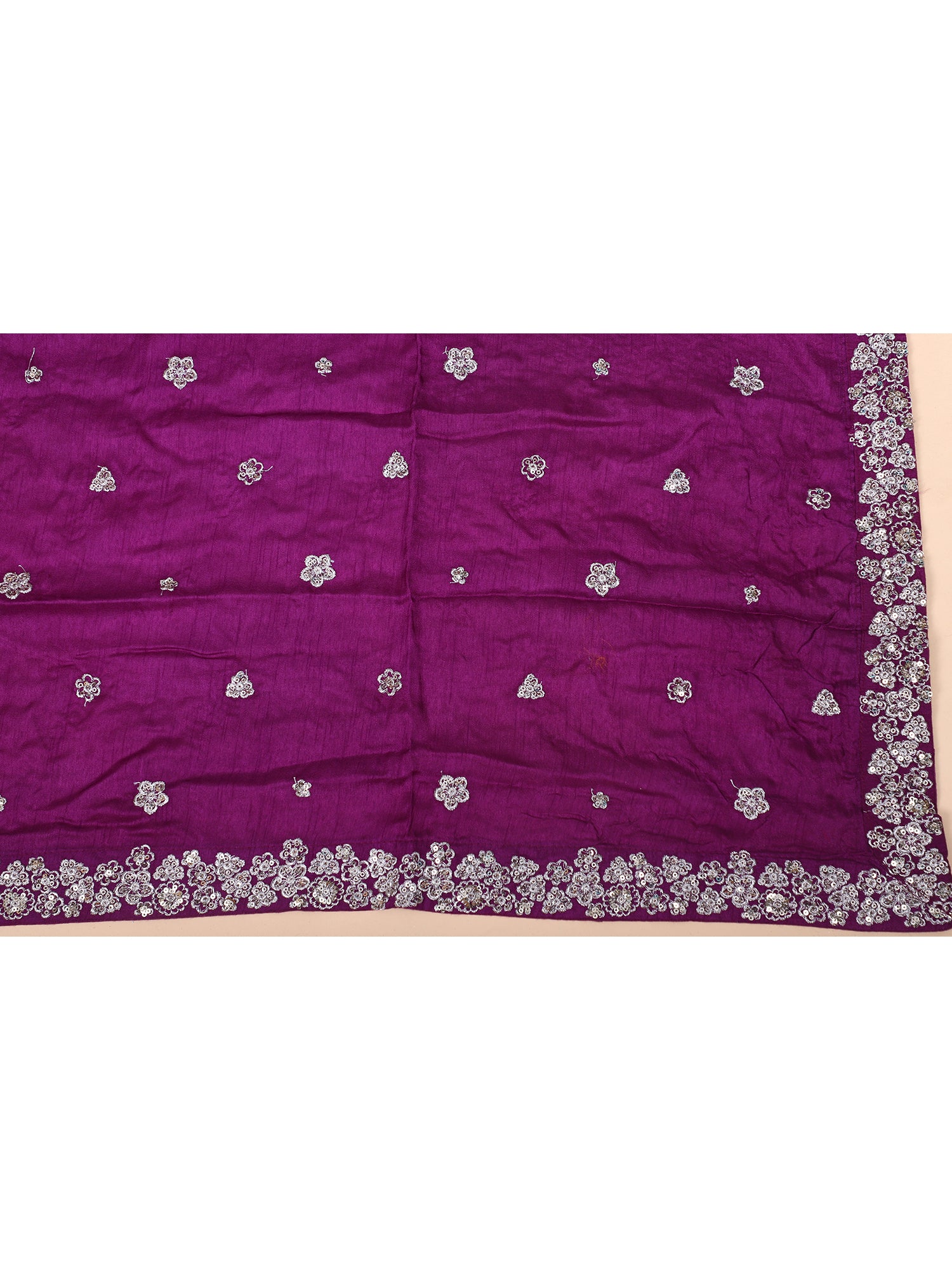 Designer Purple Thread Work Lehenga Ensemble