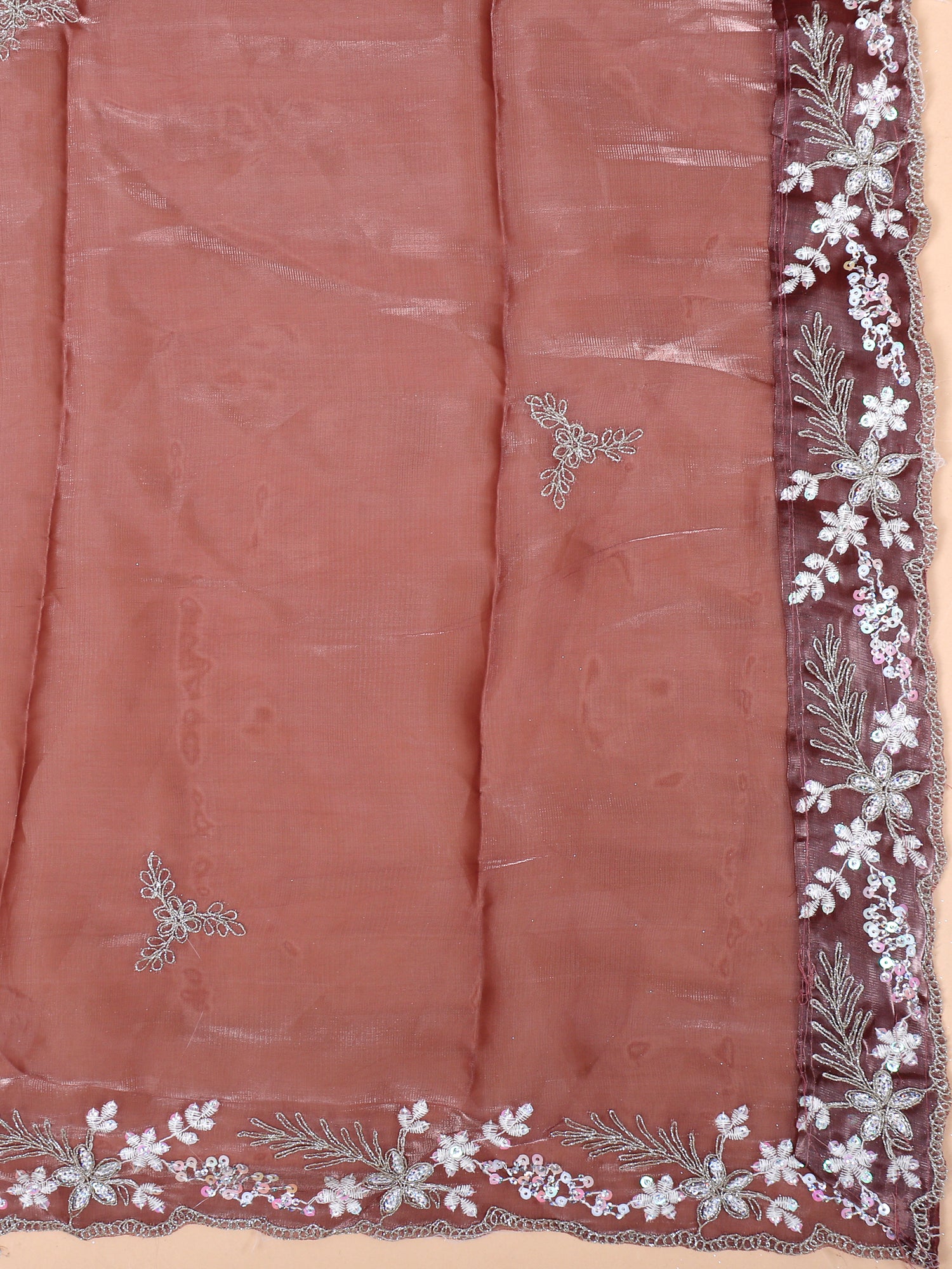 Purple Designer Barbari Embroidery Lehenga