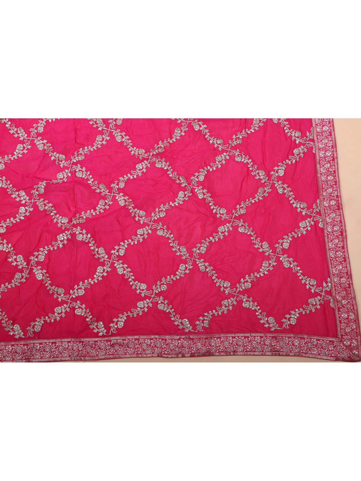 Regal Raani Pink Georgette Lehenga For Grand Festivities