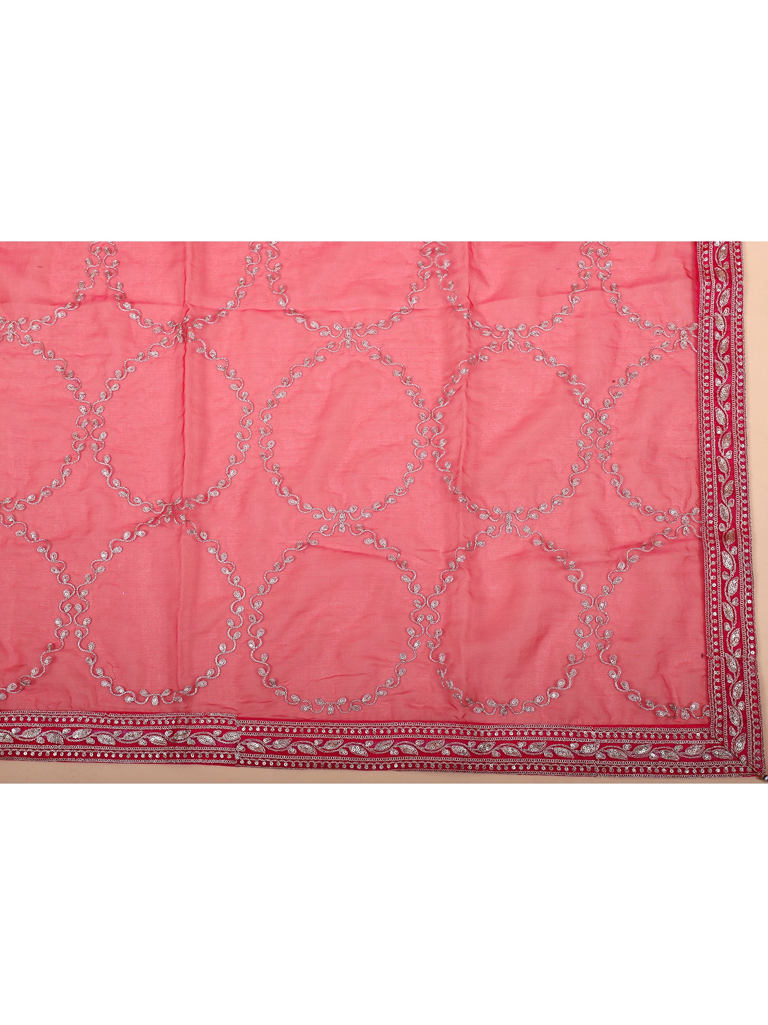Blush Bloom Handcrafted Lehenga Set