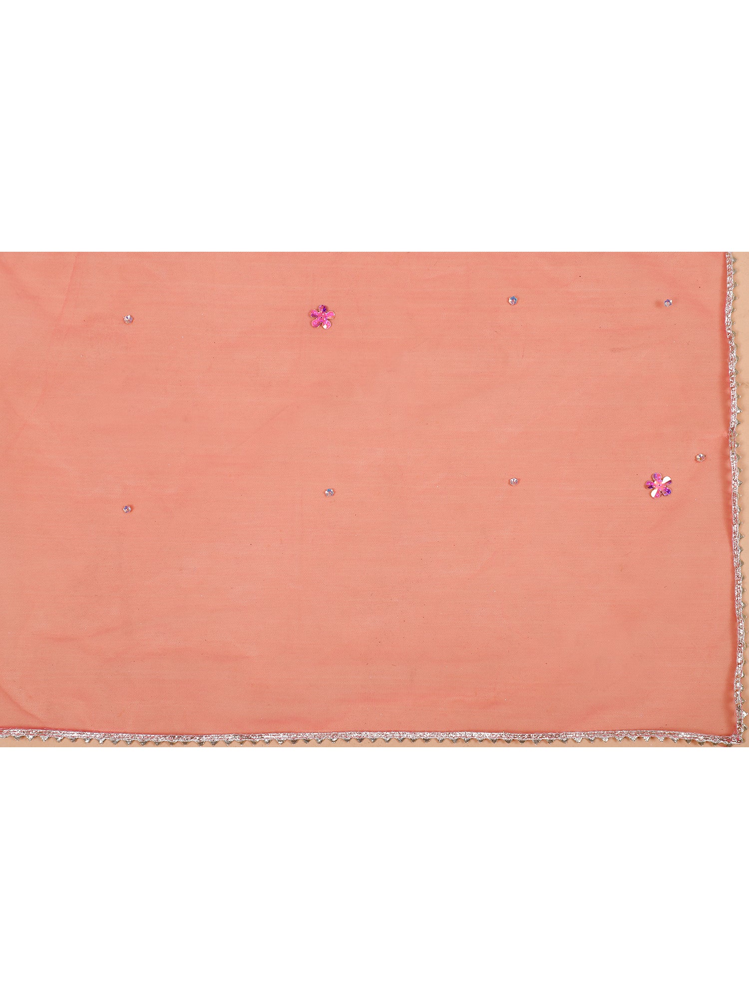 Pink Imported Lehenga With Multi Sequins