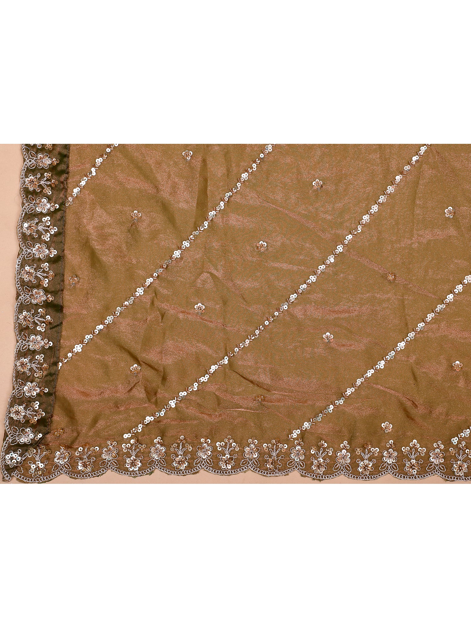 Mehendi Green Handwork Designer Lehenga