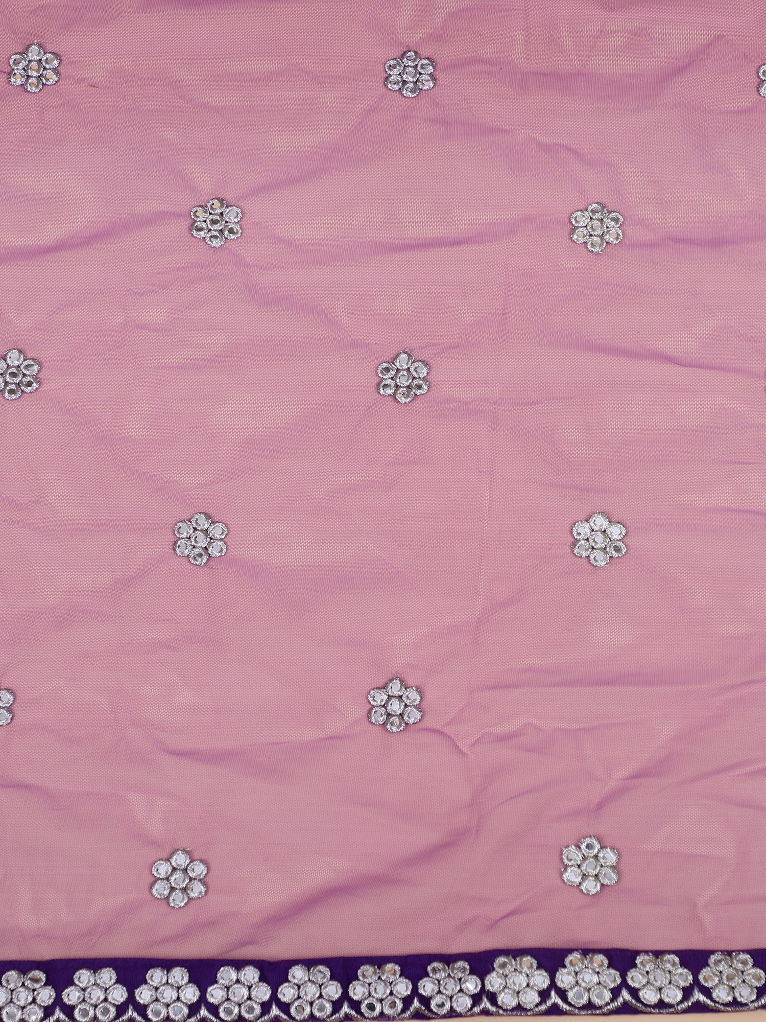 Elegant Orchid Georgette Lehenga For Special Events