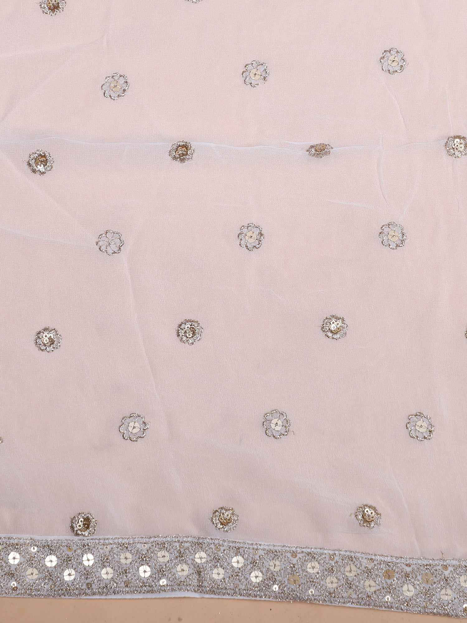 Ivory White Lehenga With Luxe Jarkan Handwork