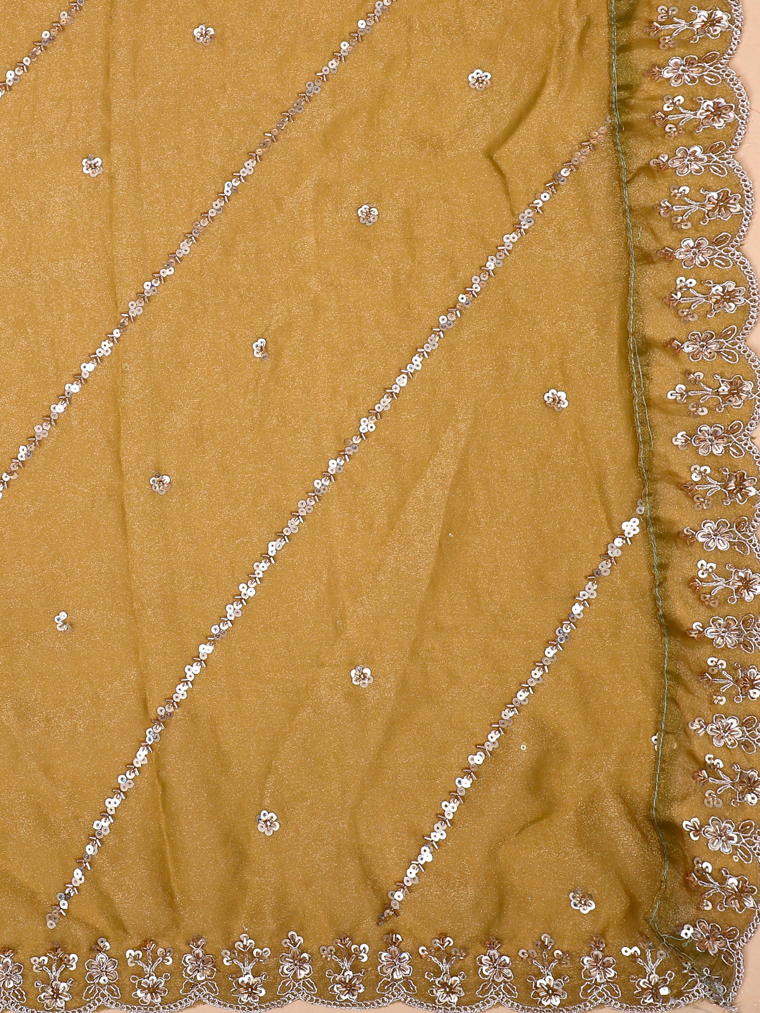 Jade Radiance Beaded Embroidery Lehenga