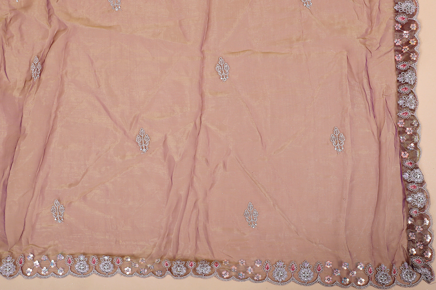 Luxury Purple Handcrafted Jimmy Choo Lehenga