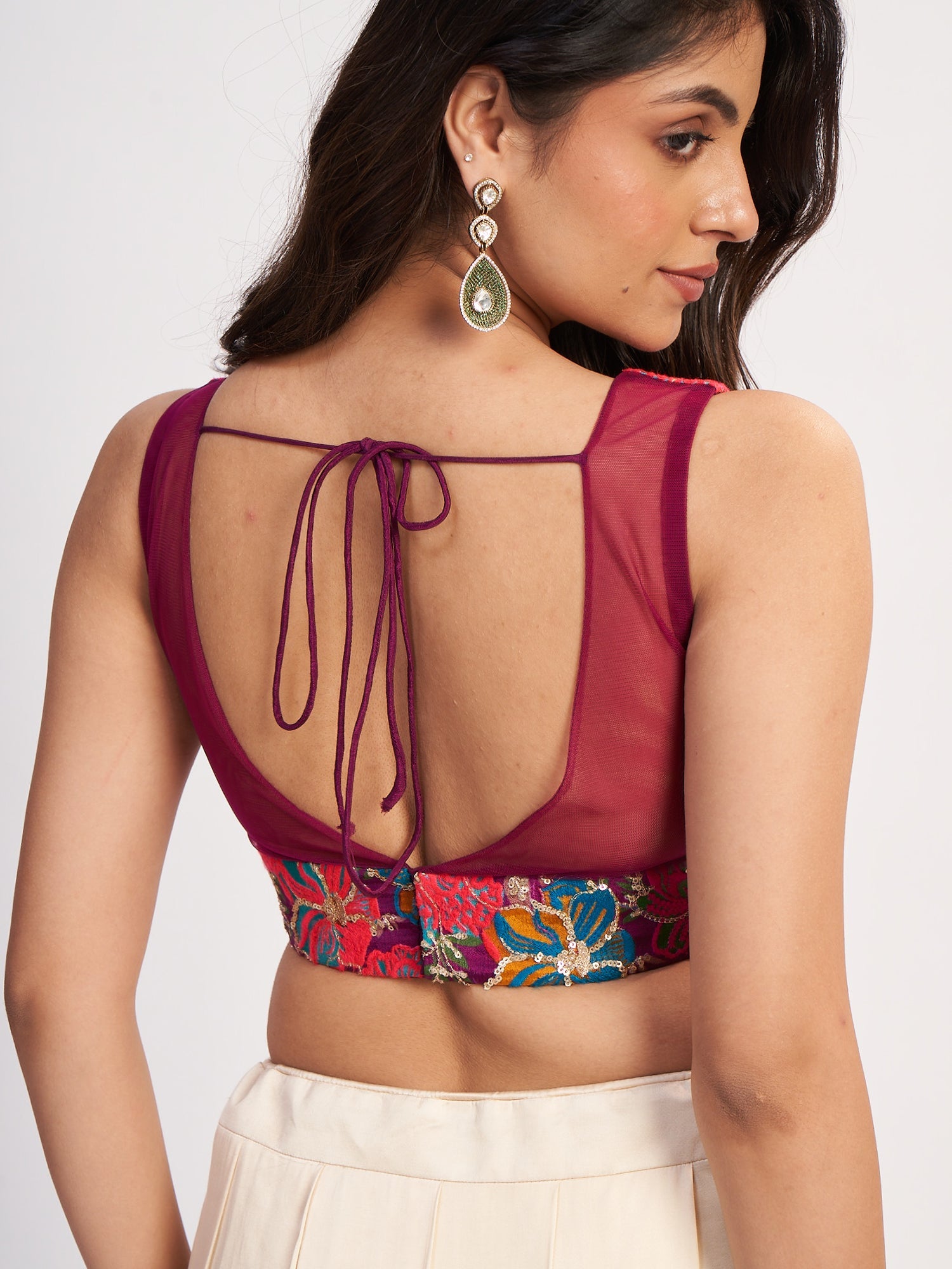 Vibrant Multi-Color Indo-Western Dress