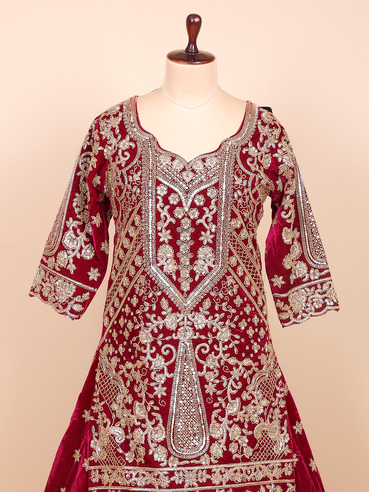 Rani Bridal Pakistani Lehenga
