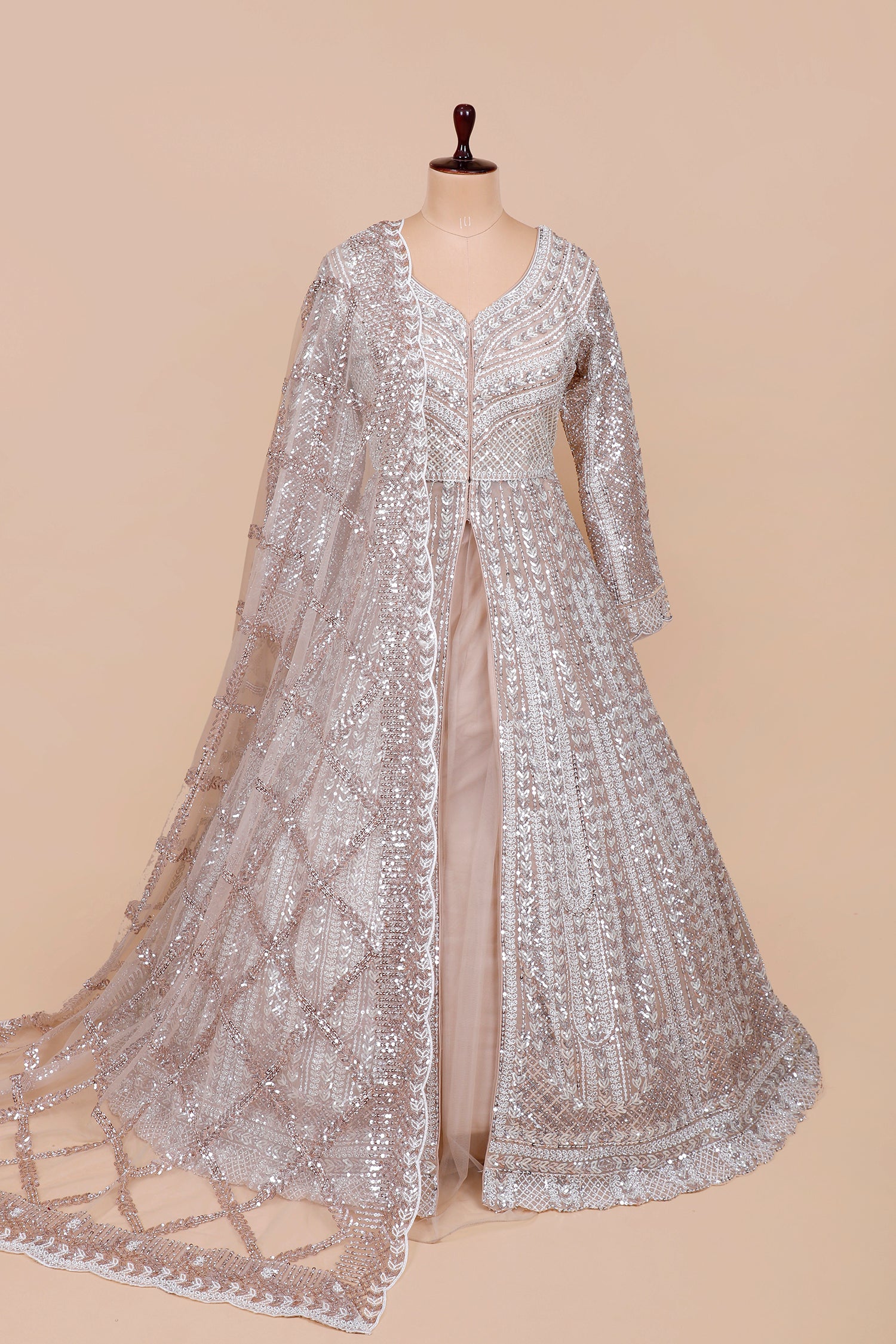 Chiku Elegance Gown With Thread & Sequin Jarkan