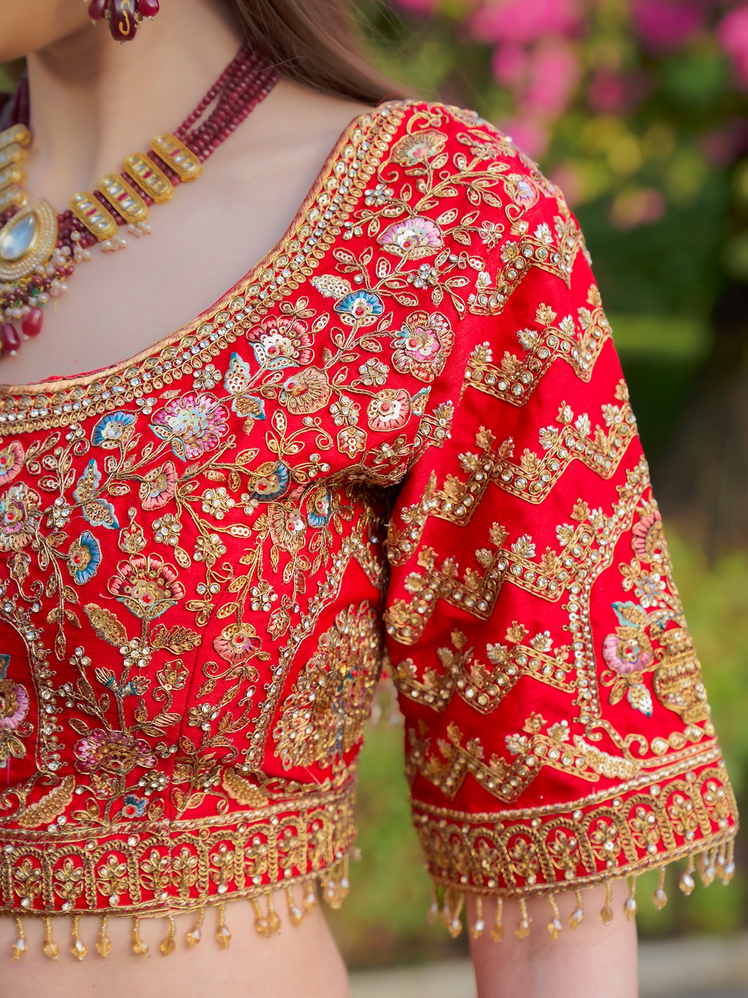Royal Silk Handwork Lehenga Choli With Dupatta