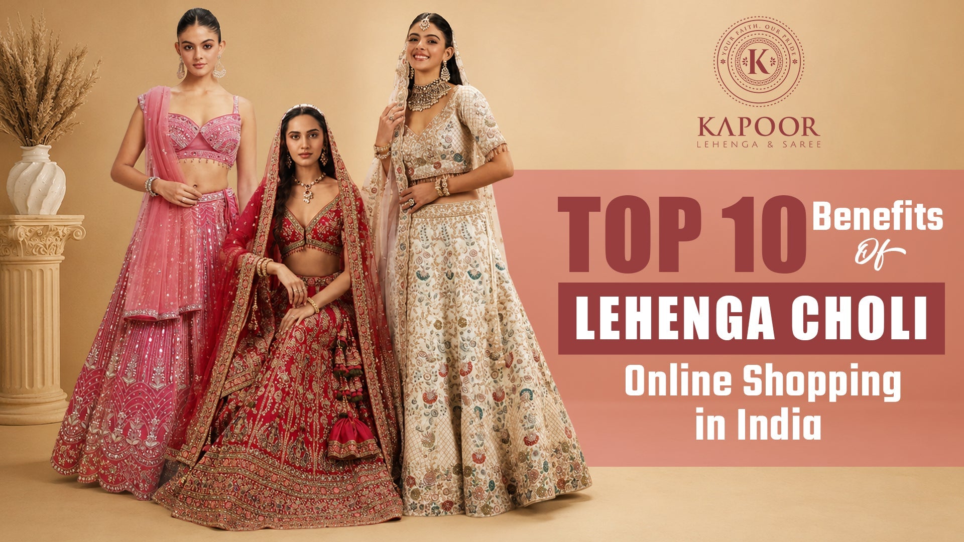 Top 10 Benefits of Lehenga Choli Online Shopping in India