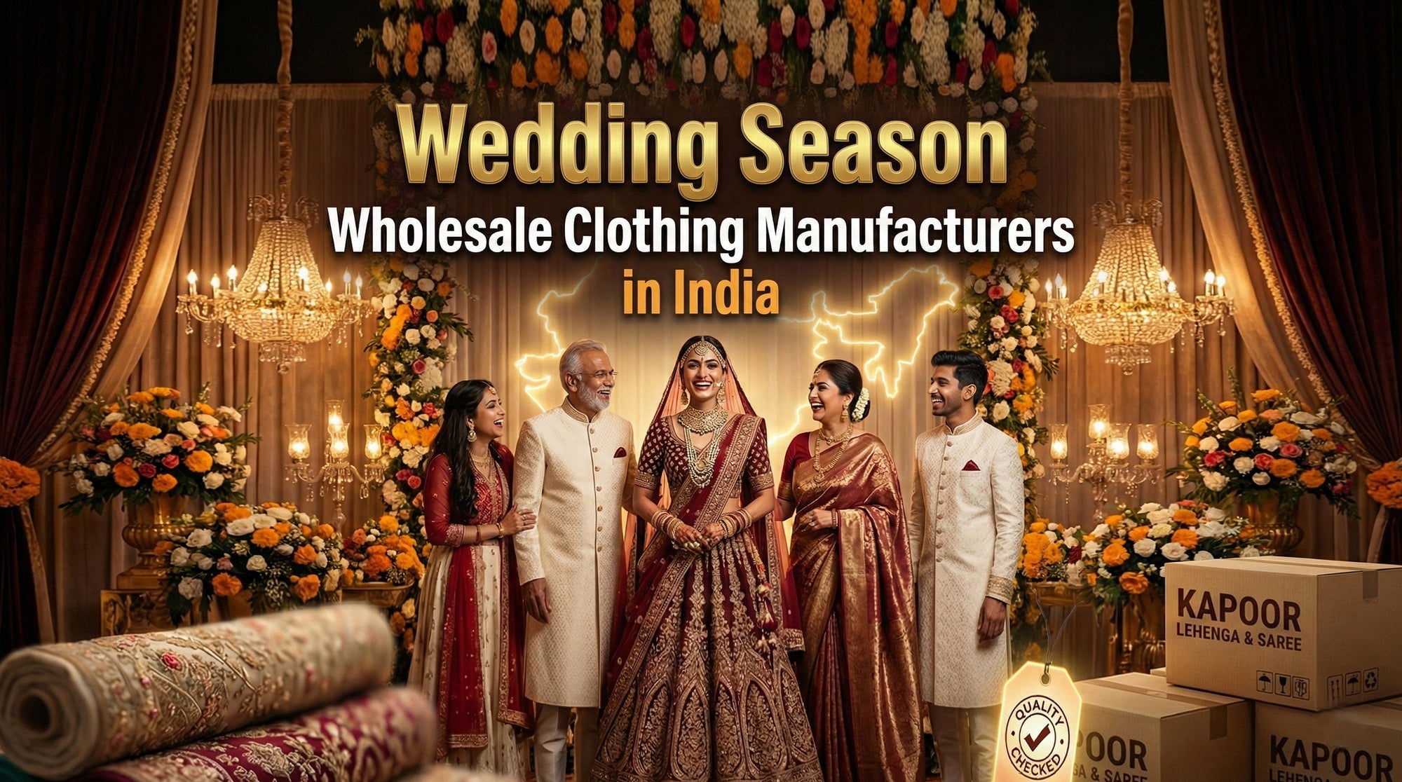 Wedding Season Wholesale Clothing Manufacturers in India