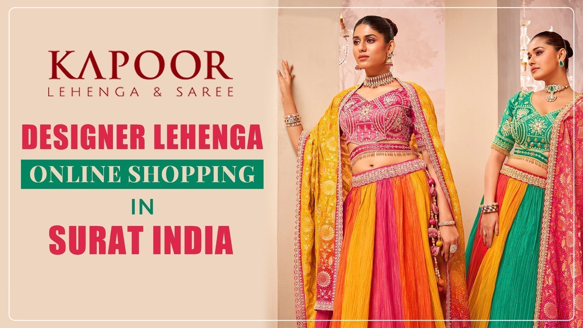 Designer Lehenga Online Shopping in Surat India