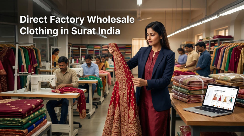 Direct Factory Wholesale Clothing in Surat India