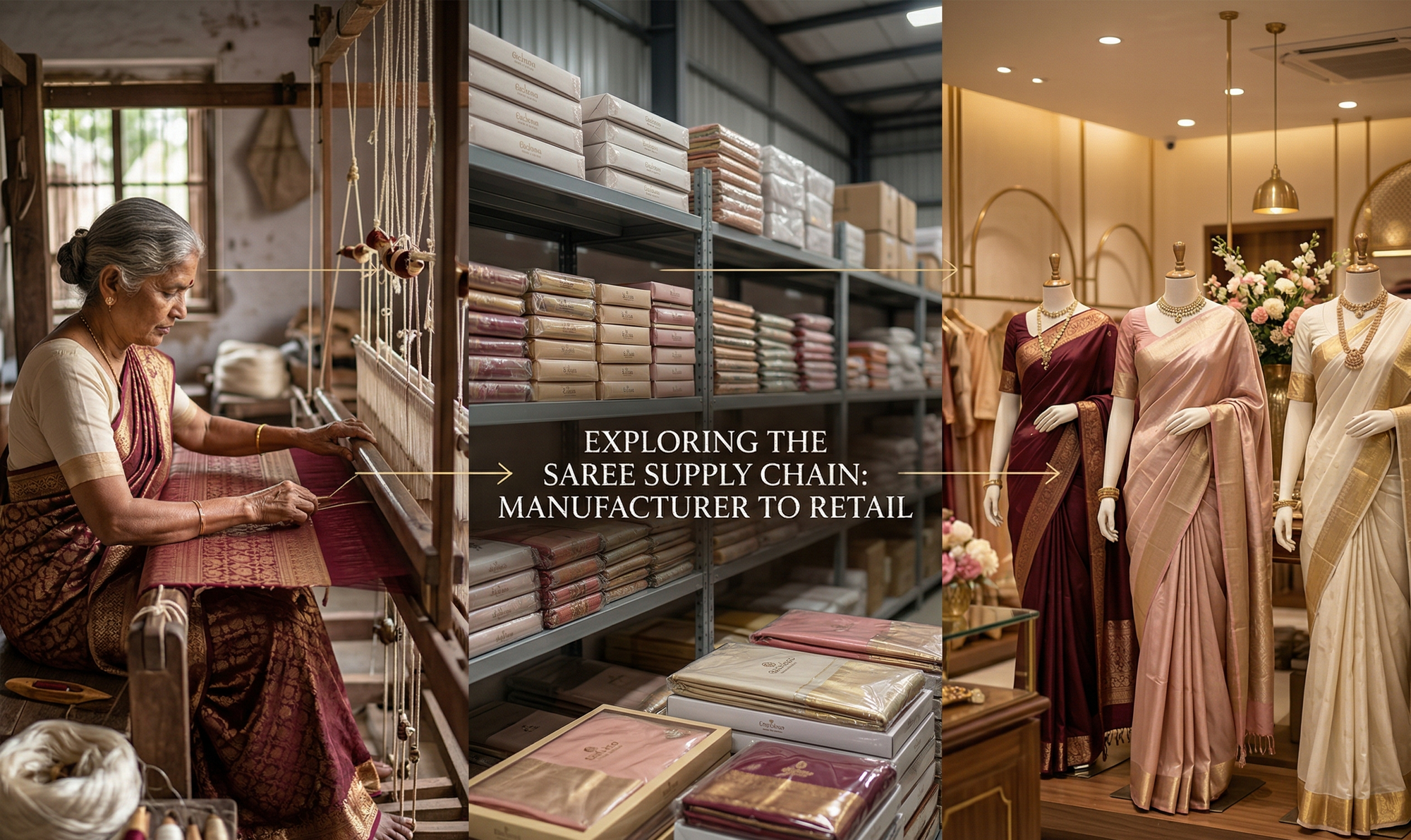 Exploring the Saree Supply Chain: Manufacturer to Retail