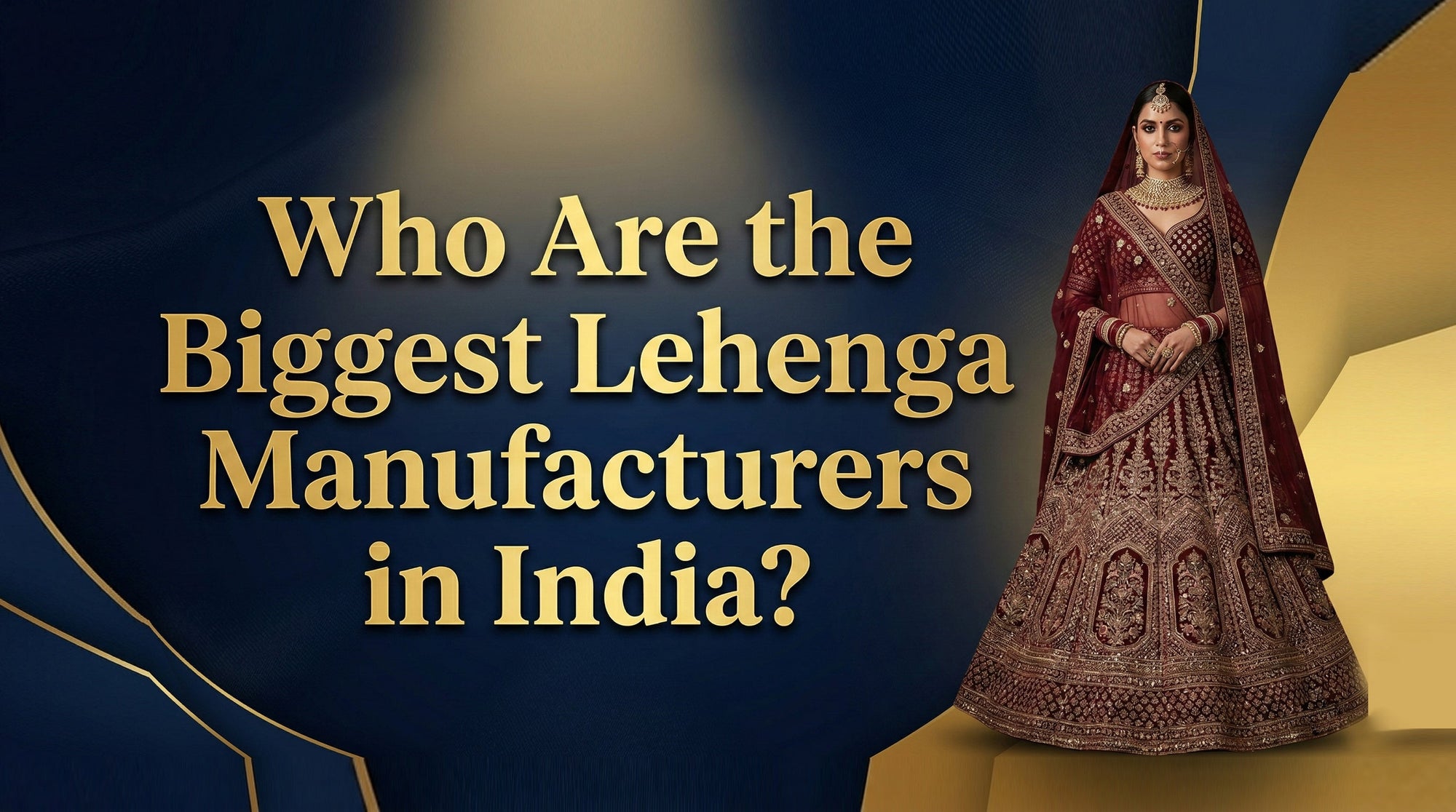 Who Are the Biggest Lehenga Manufacturers in India