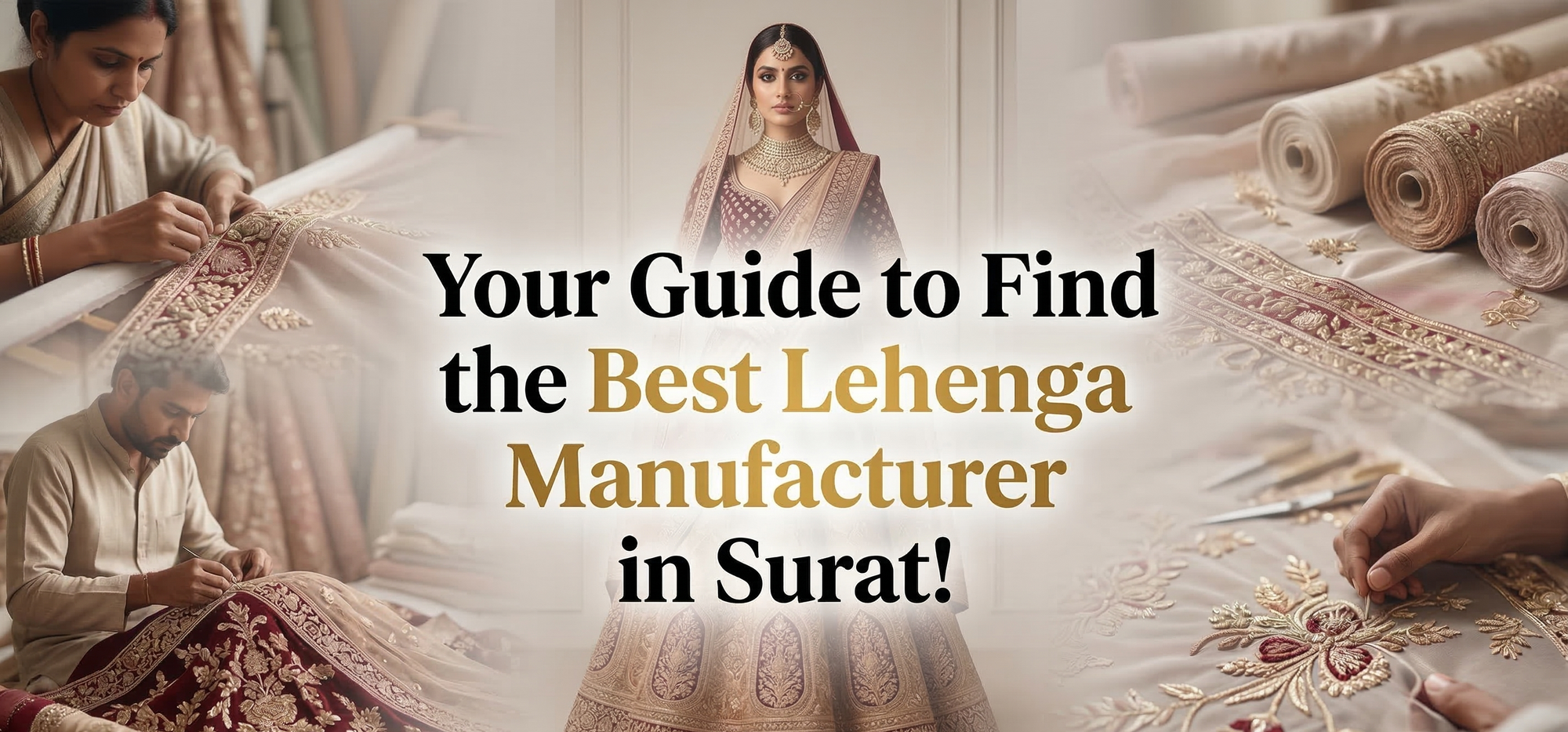 Your Guide to Find the Best Lehenga Manufacturer in Surat!