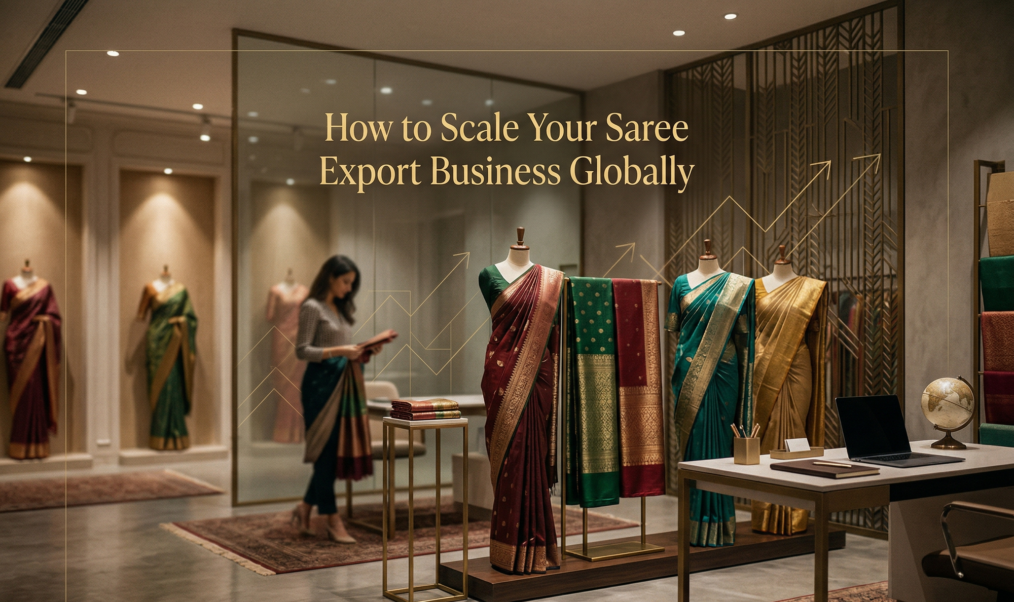 How to Scale Your Saree Export Business Globally