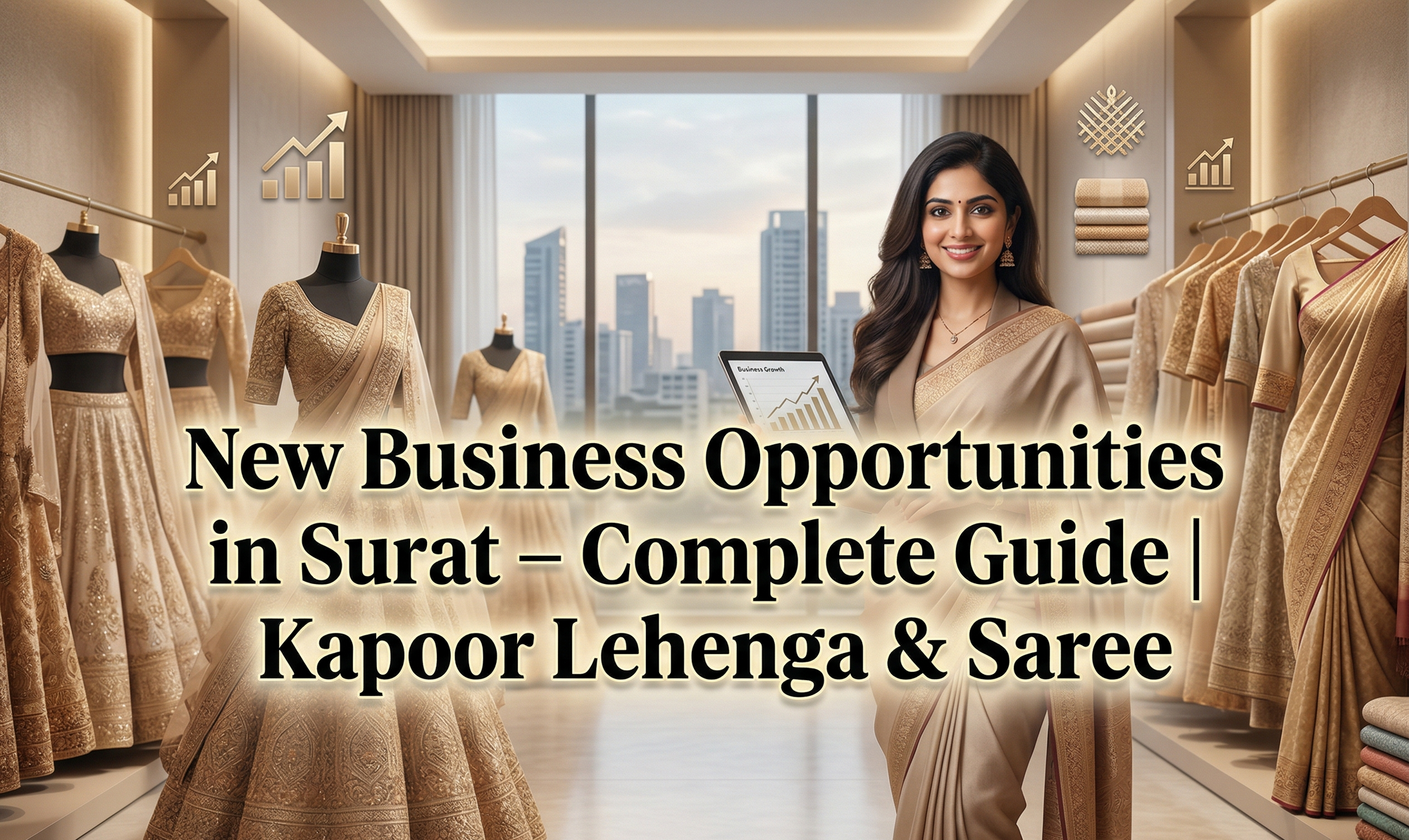 New Business Opportunities in Surat – Complete Guide | Kapoor Lehenga & Saree