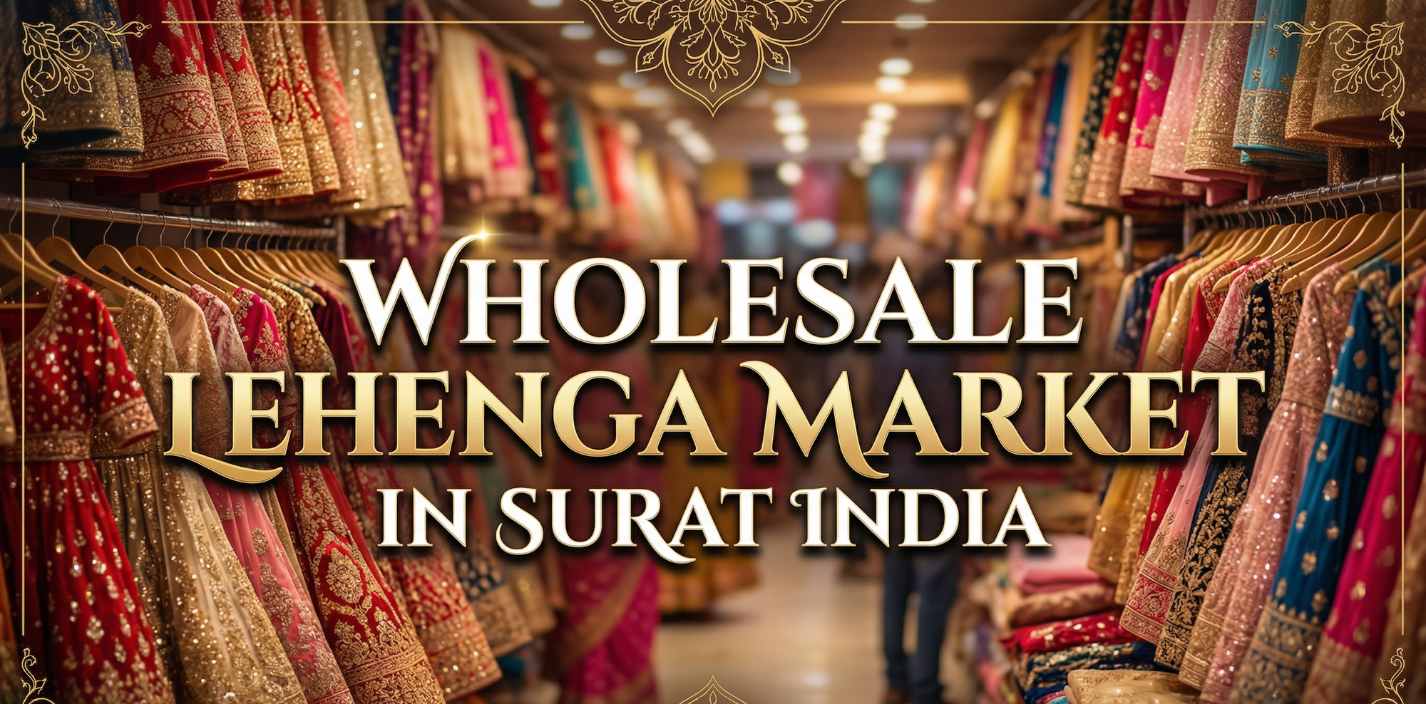 Wholesale Lehenga Market in Surat India