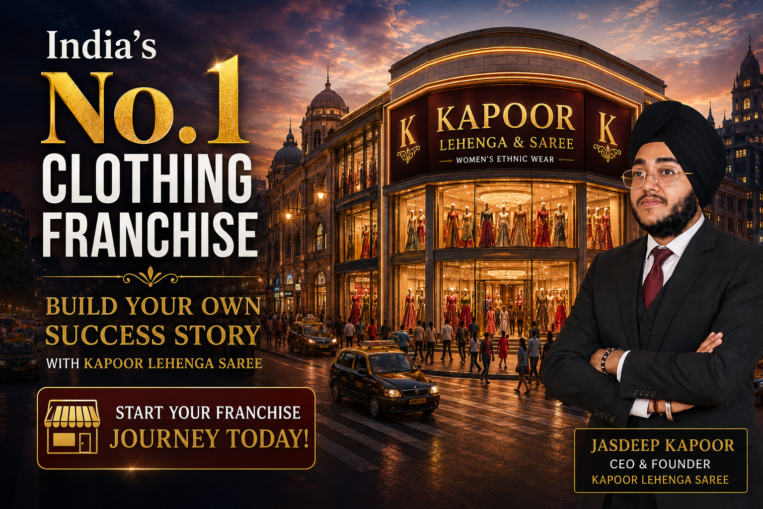 India’s No. 1 Clothing Franchise in India
