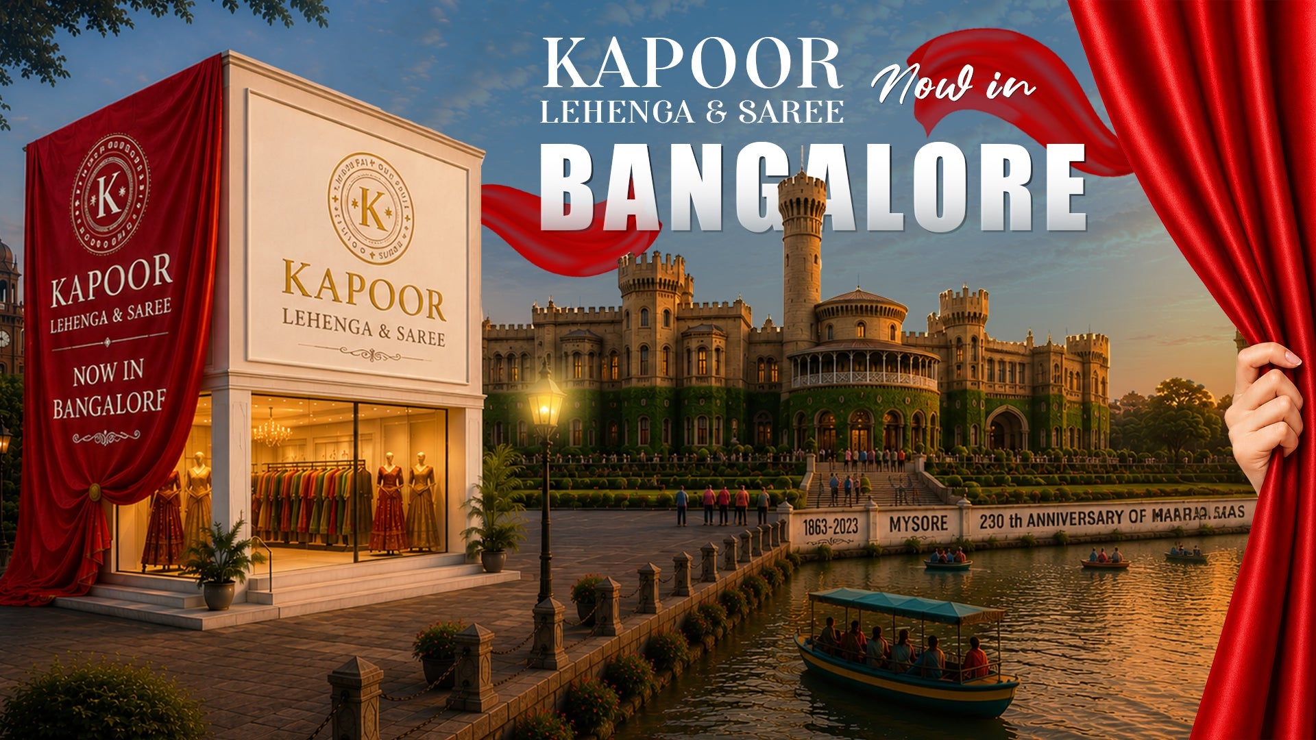 Launched Kapoor Lehenga Saree Women’s Ethnic Wear Store Bengaluru Karnataka