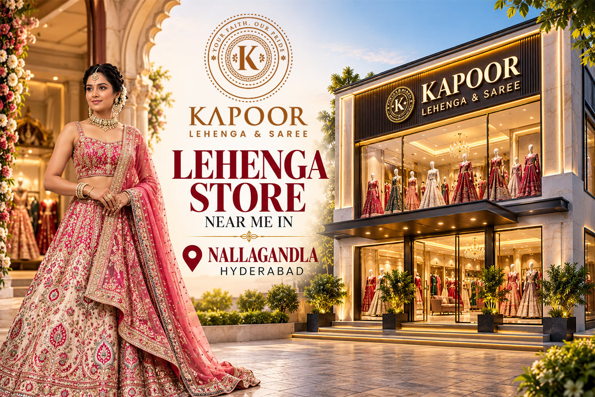 Lehenga Store Near Me in Nallagandla Hyderabad Telangana